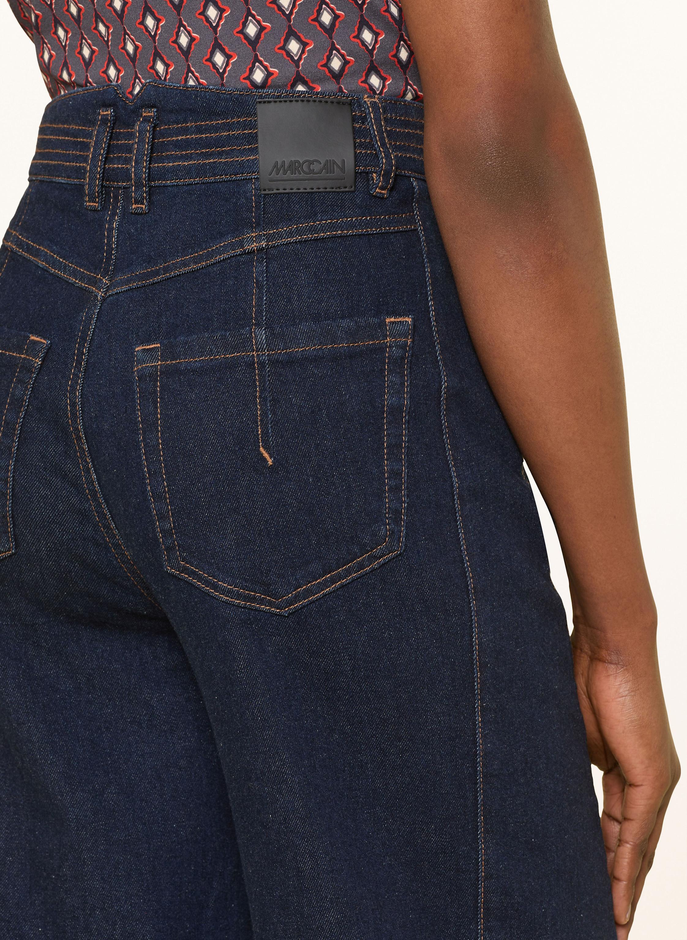 Thumbnail - Marc Cain Barrel Jeans Ruma blau