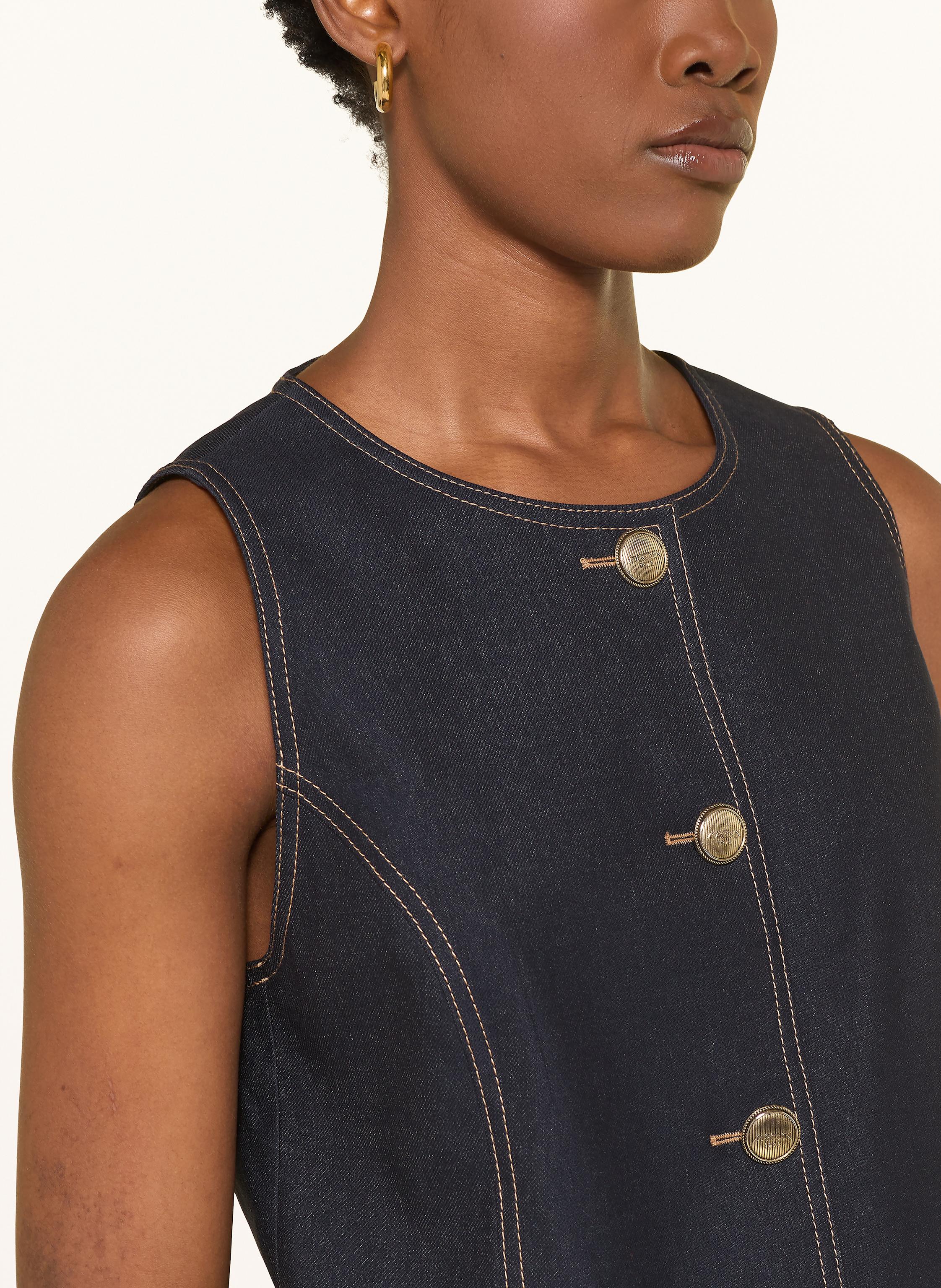 Thumbnail - Marc Cain Weste In Jeansoptik blau