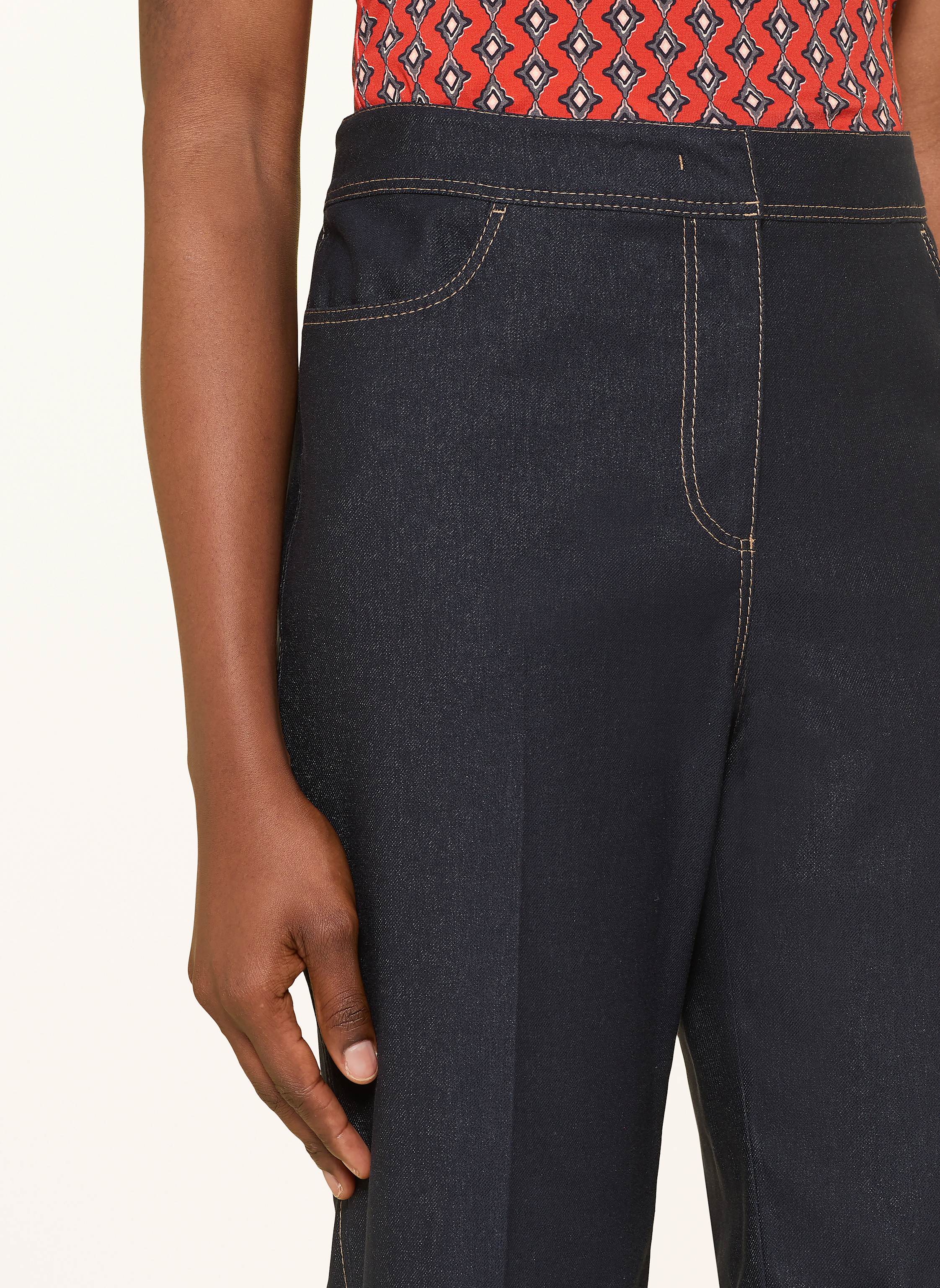 Thumbnail - Marc Cain Hose Faid In Jeansoptik blau