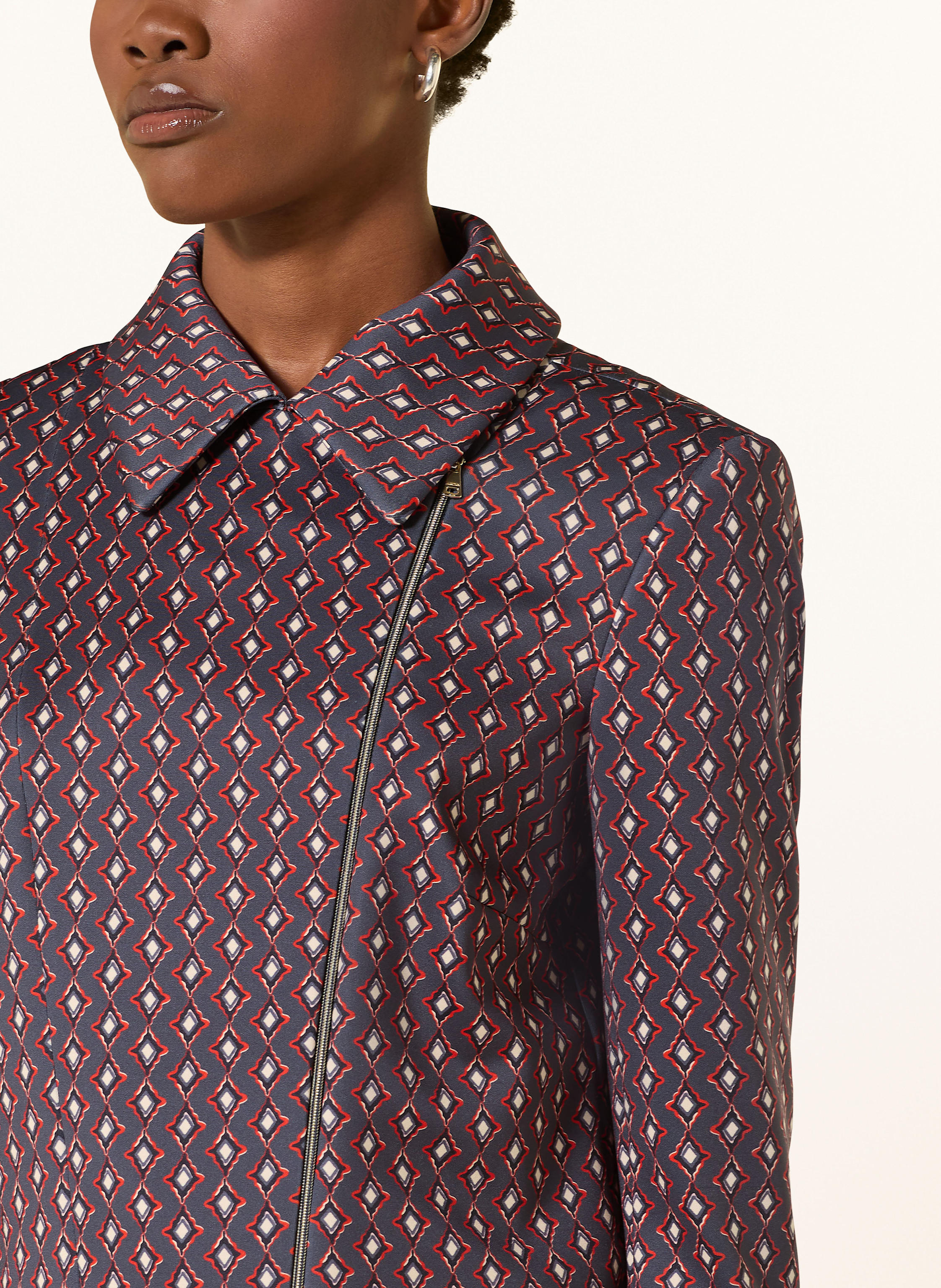 Thumbnail - Marc Cain Kastenjacke Aus Jersey blau