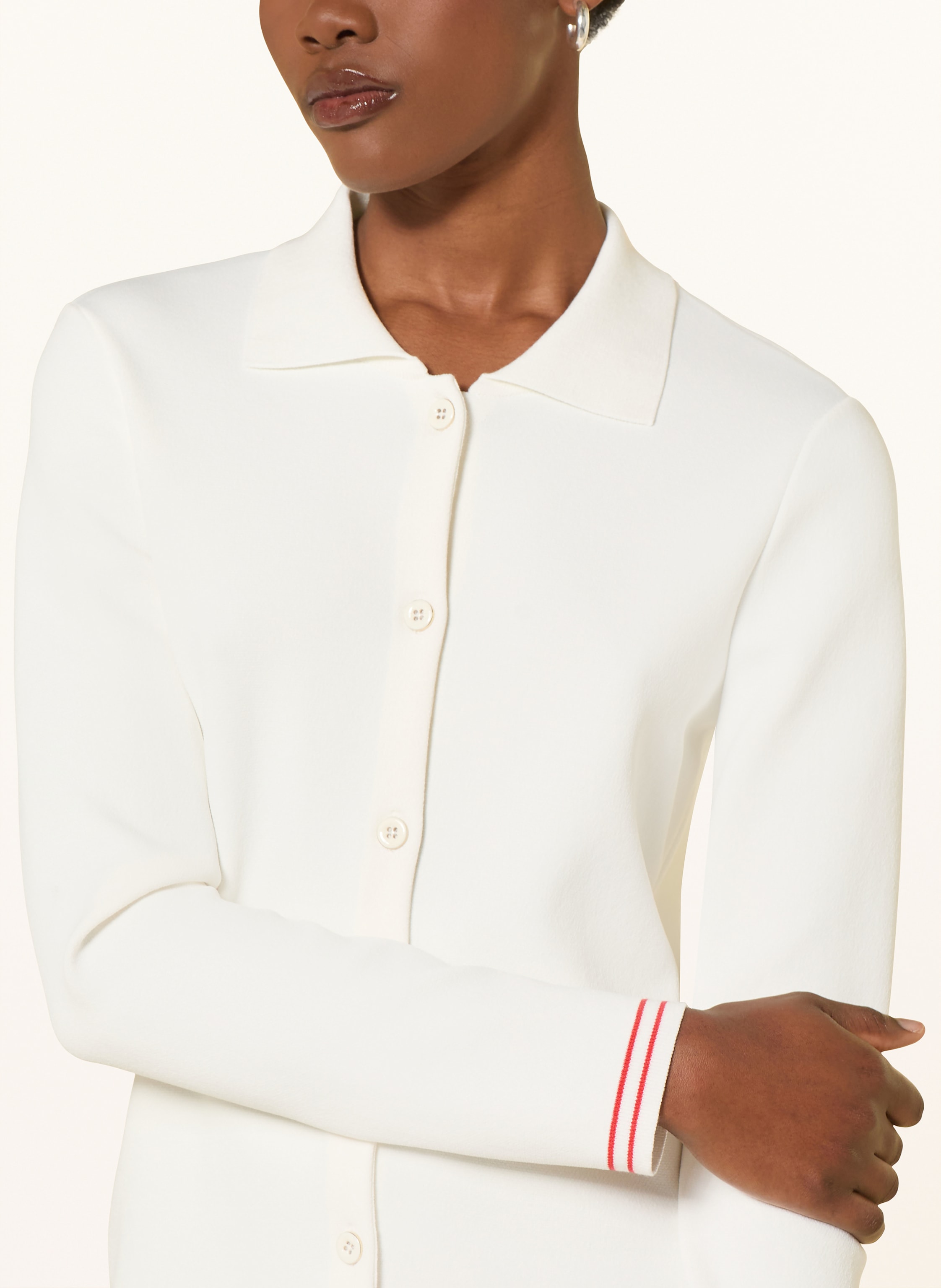 Thumbnail - Marc Cain Strickjacke weiss