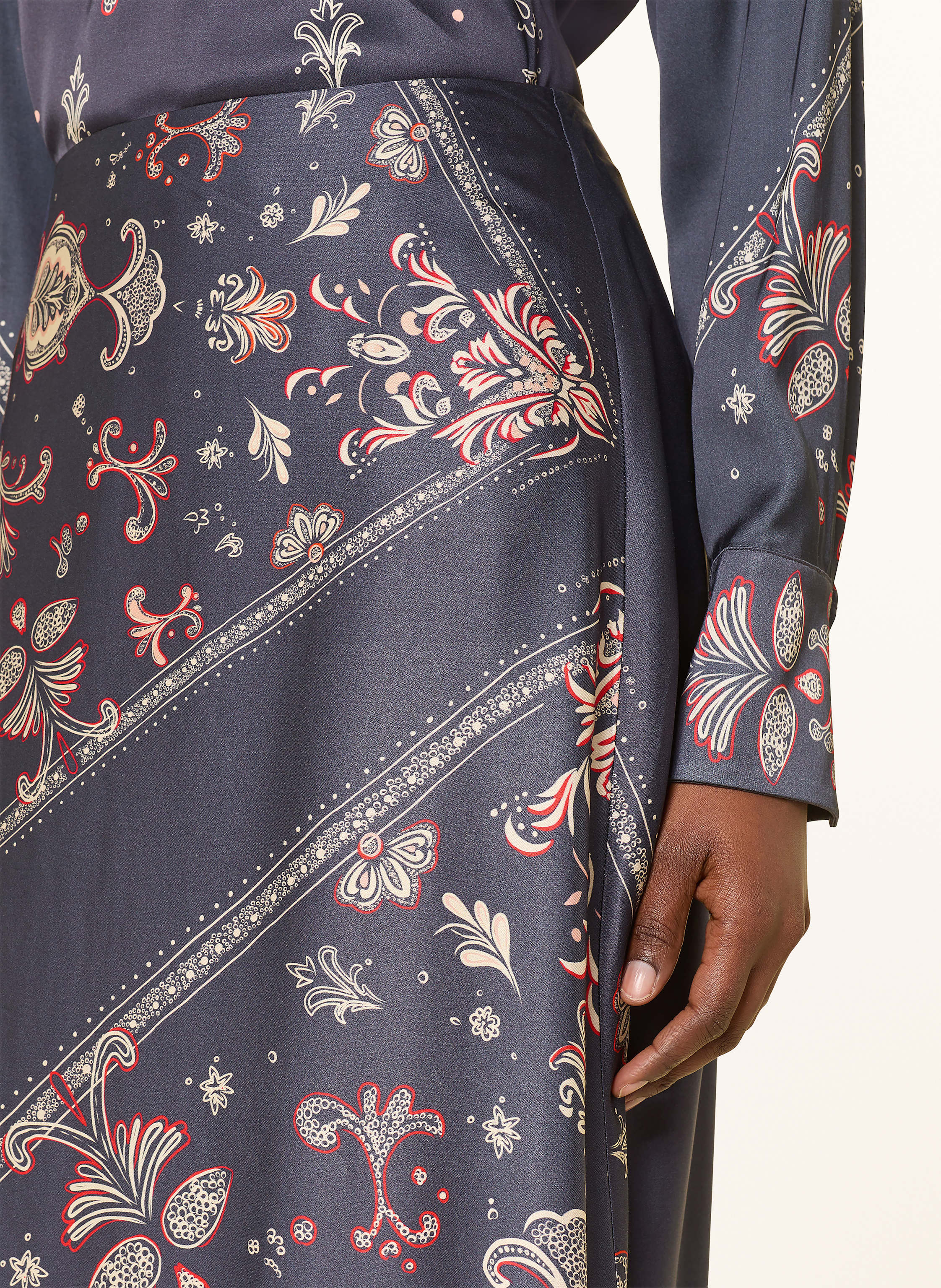 Thumbnail - Marc Cain Satinrock blau