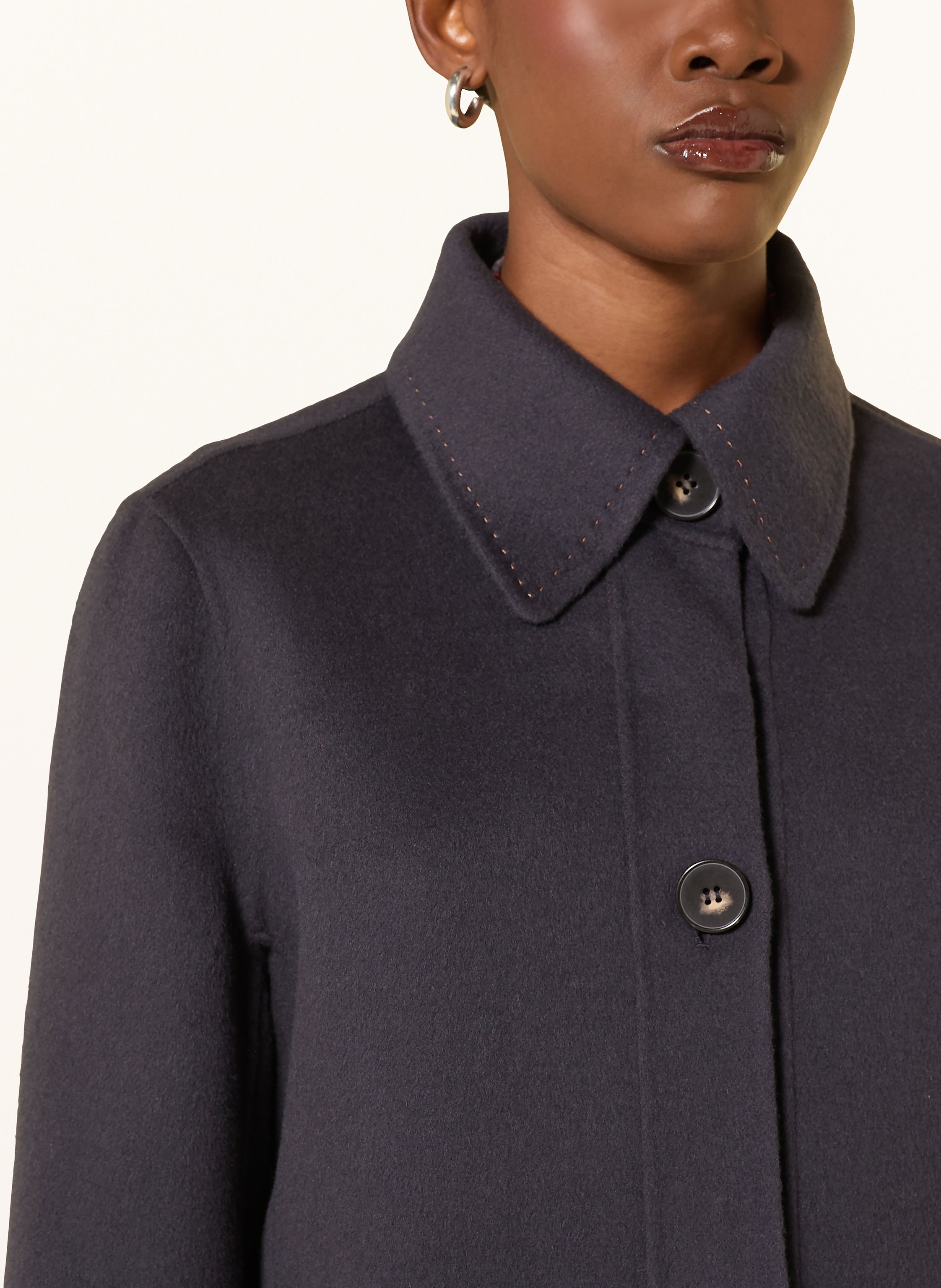 Thumbnail - Marc Cain Wollmantel blau