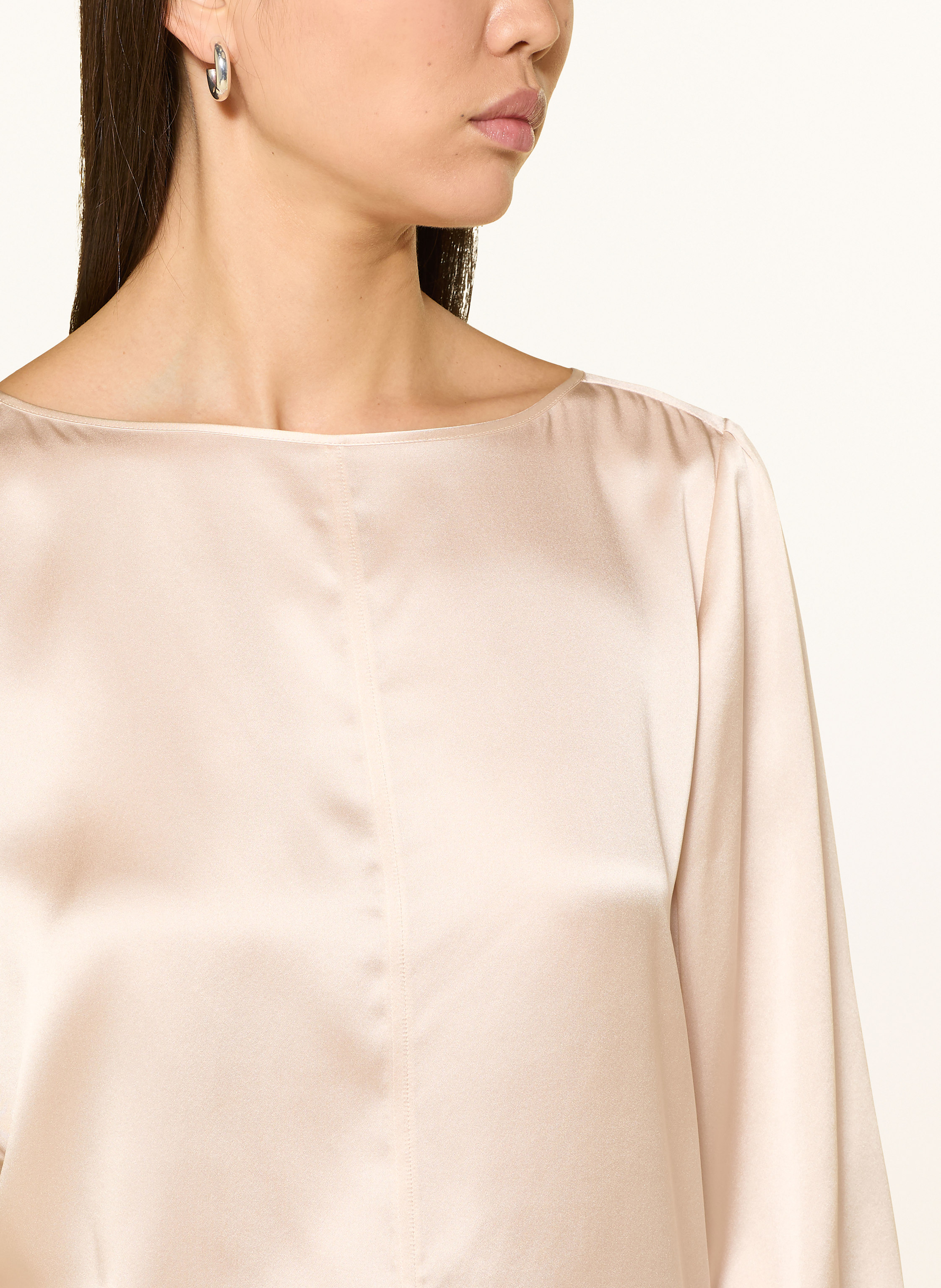 Thumbnail - Marc Cain Seidenbluse Mit 3/4-Arm beige