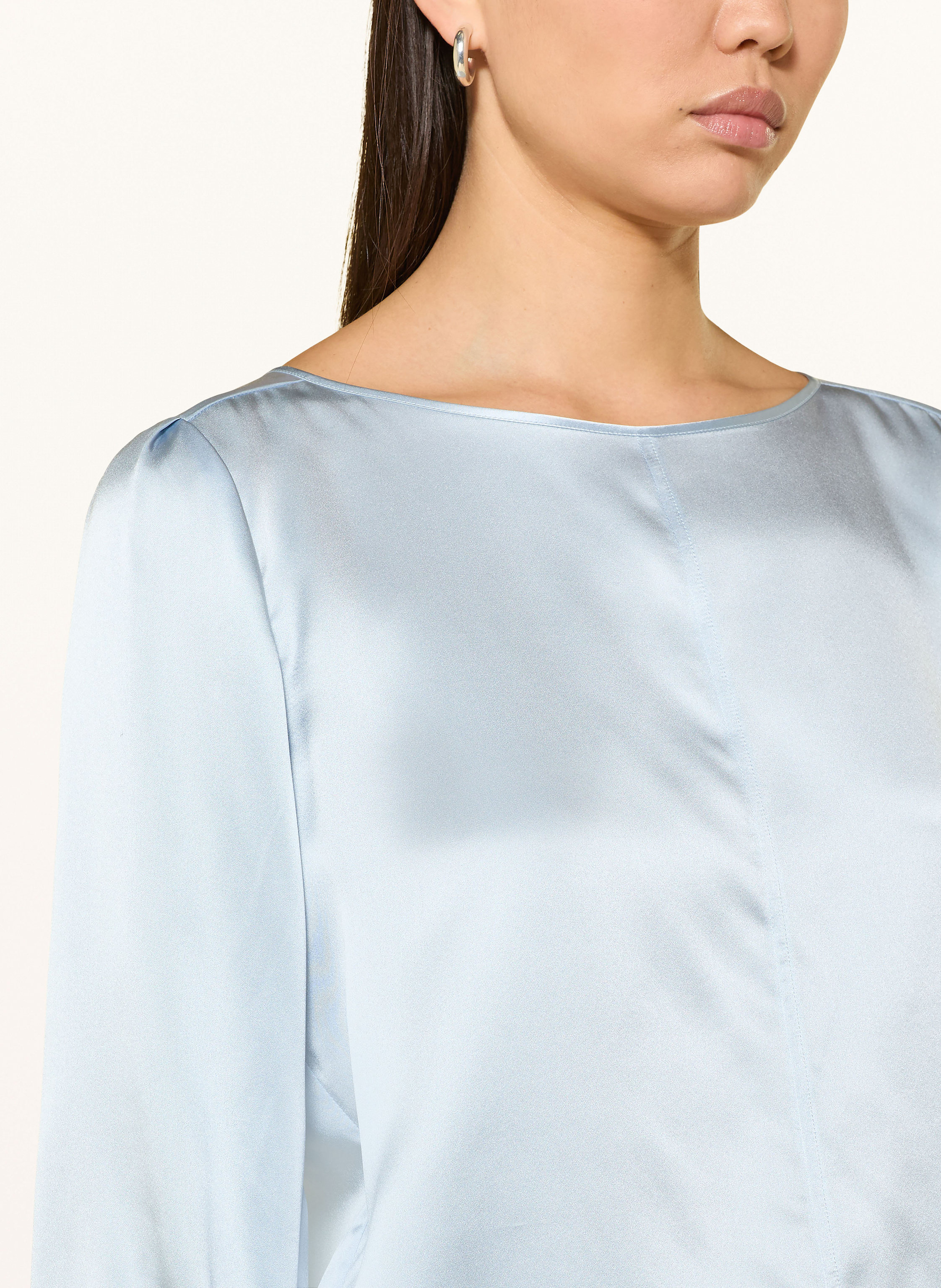 Thumbnail - Marc Cain Seidenbluse Mit 3/4-Arm blau