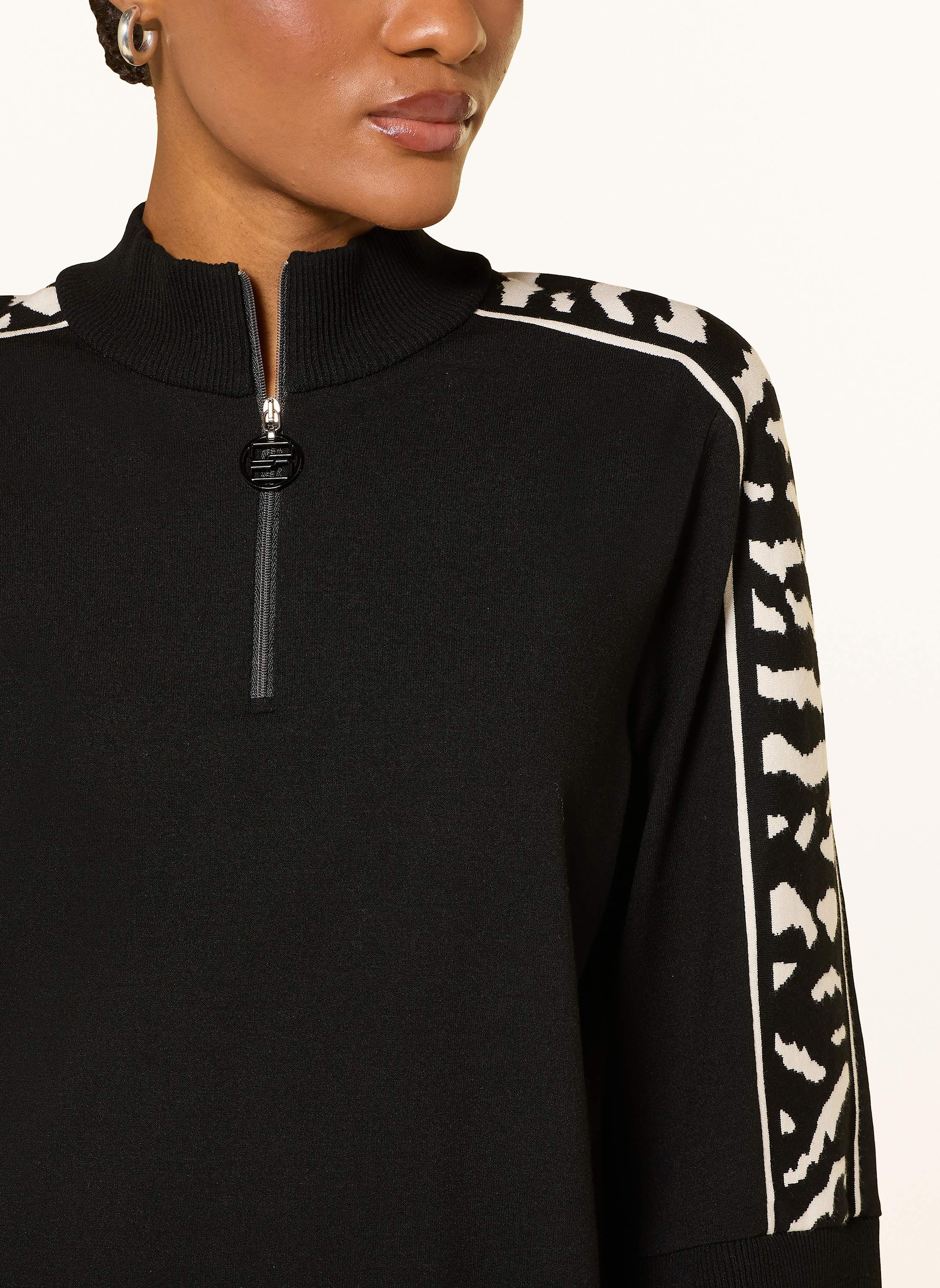 Thumbnail - Marc Cain Pullover Mit 3/4-Arm schwarz