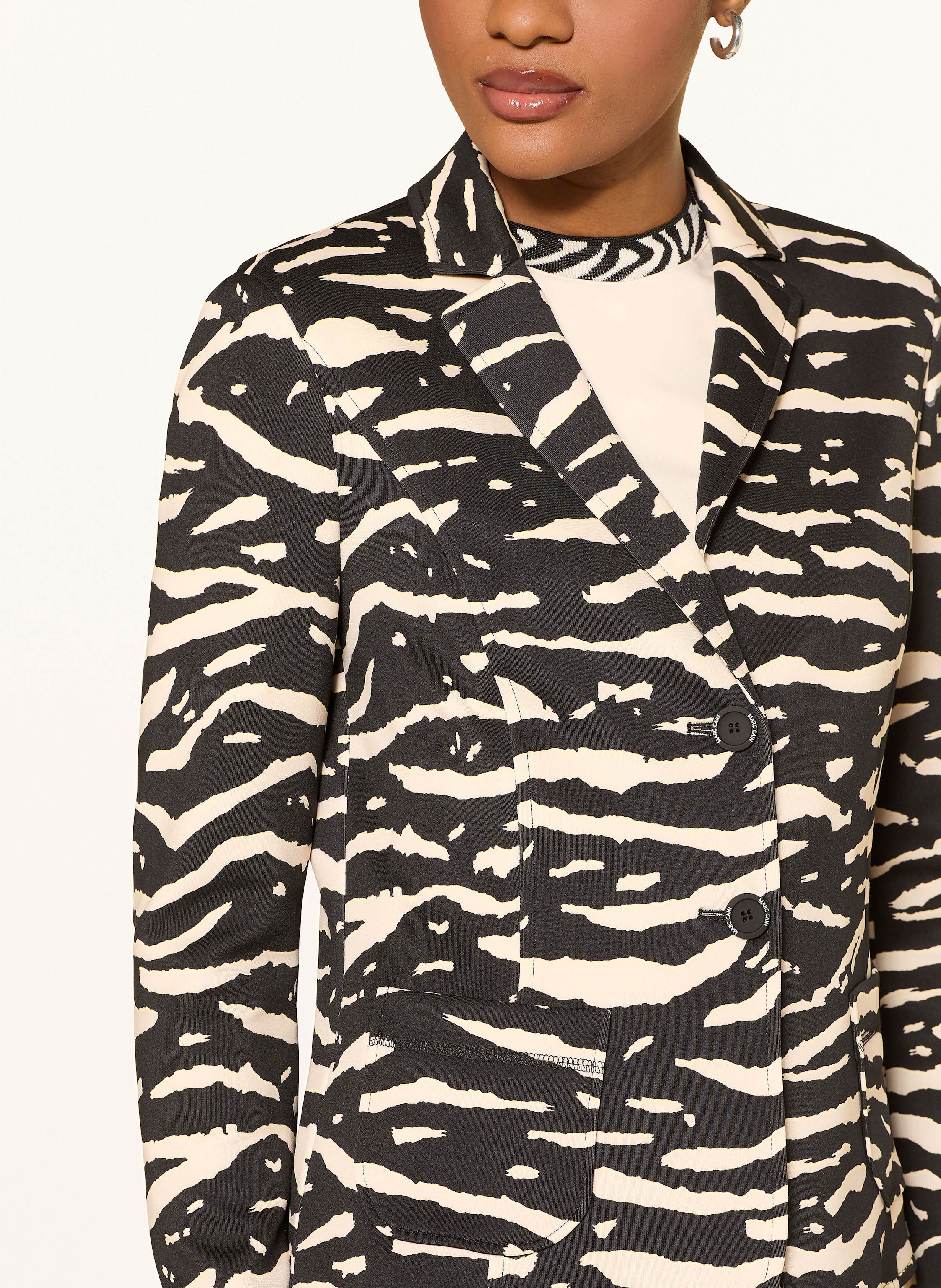 Thumbnail - Marc Cain Jerseyblazer schwarz