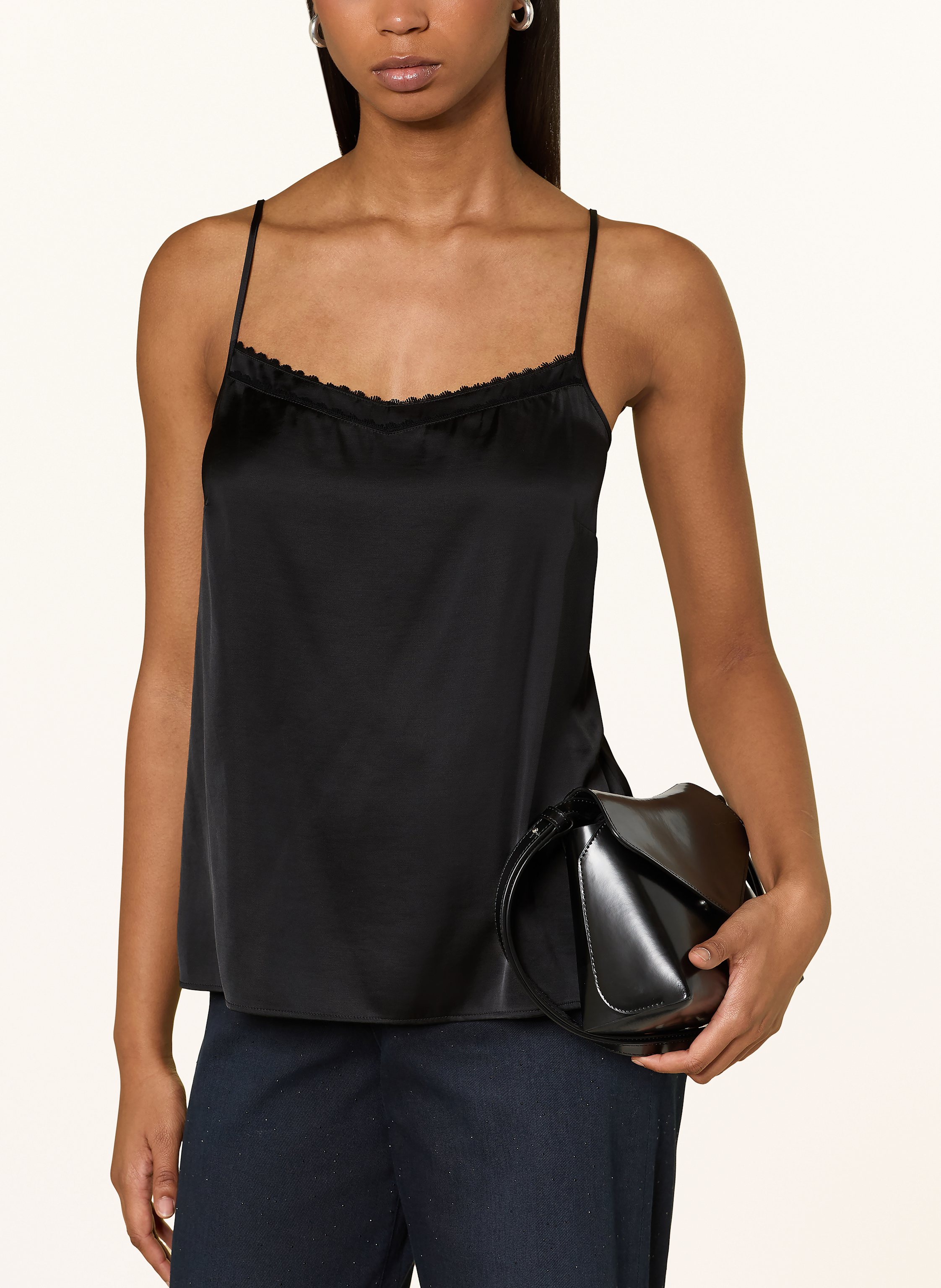 Thumbnail - Marc Cain Satintop schwarz