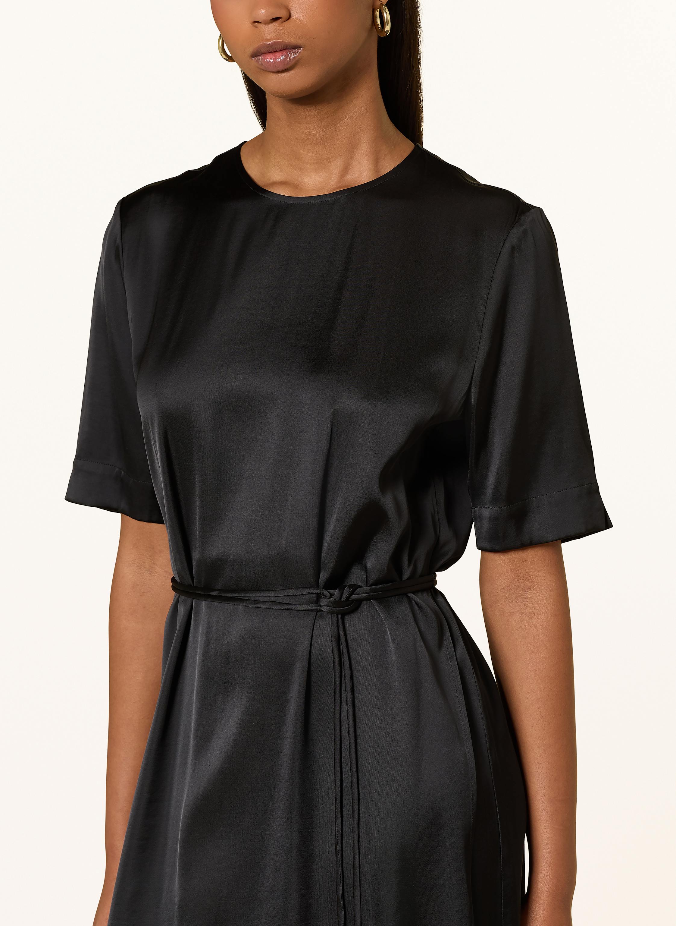 Thumbnail - Marc Cain Satinkleid schwarz