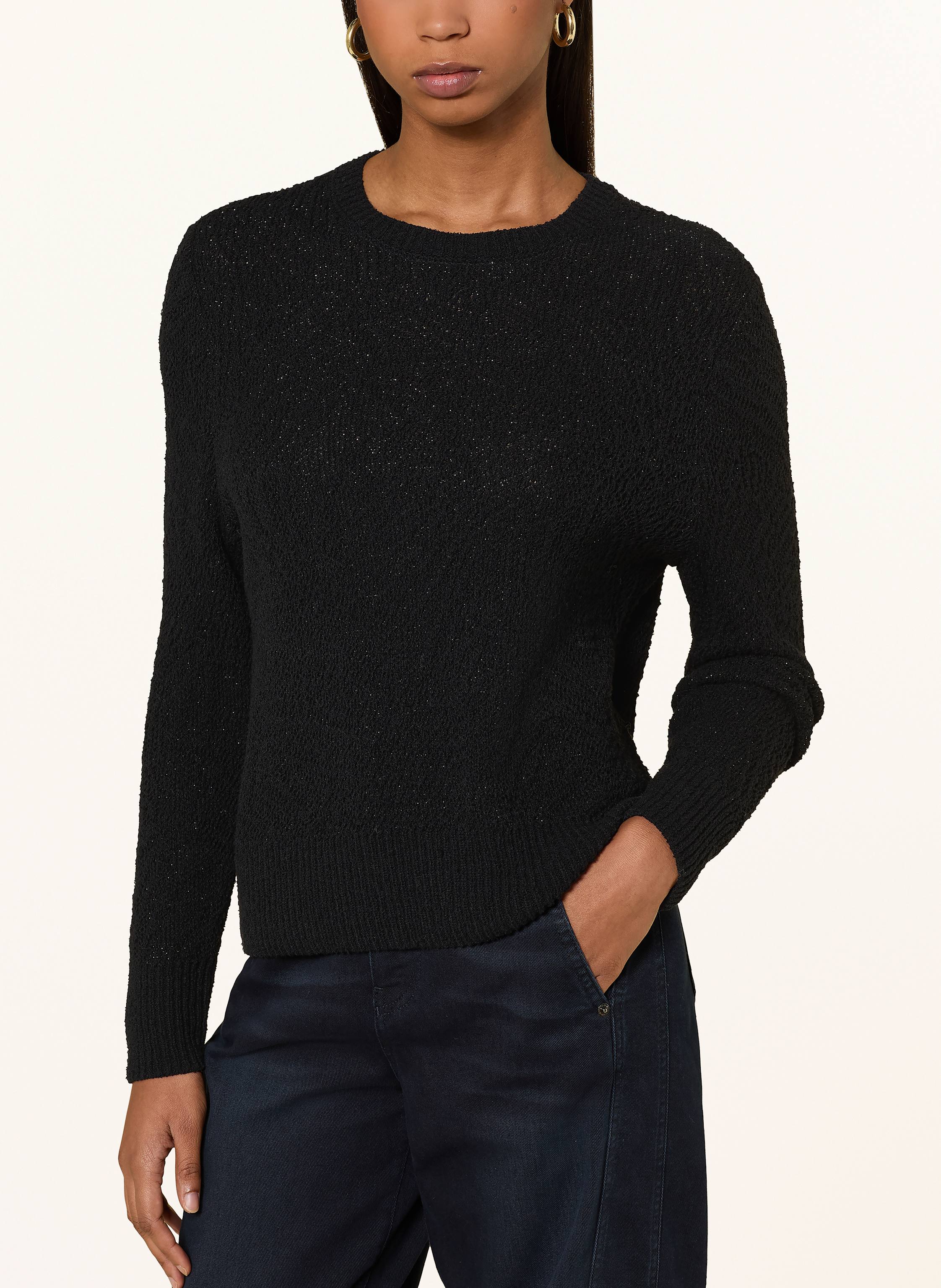 Thumbnail - Marc Cain Pullover Mit Glitzergarn schwarz