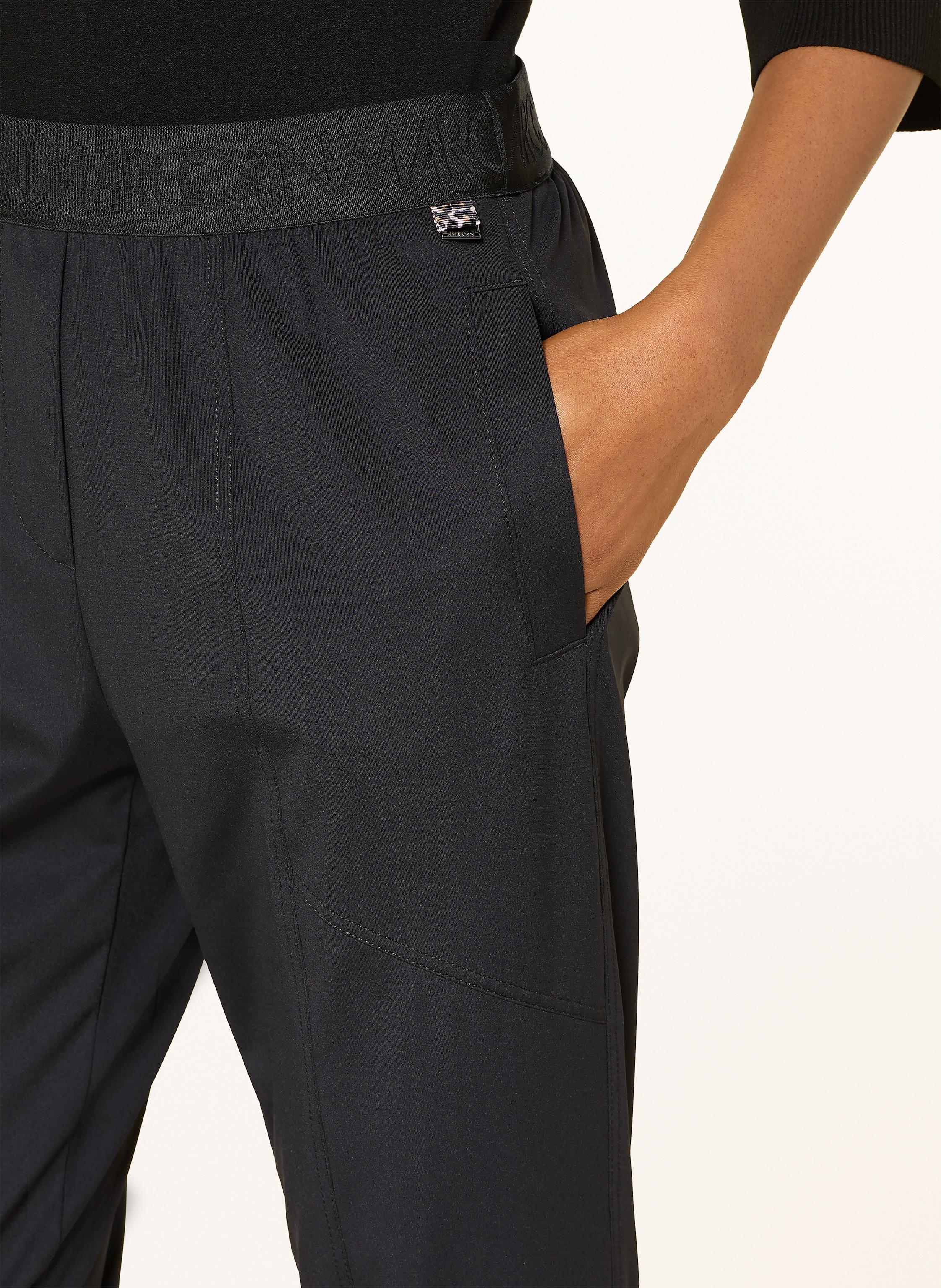 Thumbnail - Marc Cain Hose Rhodos Im Jogging-Stil schwarz