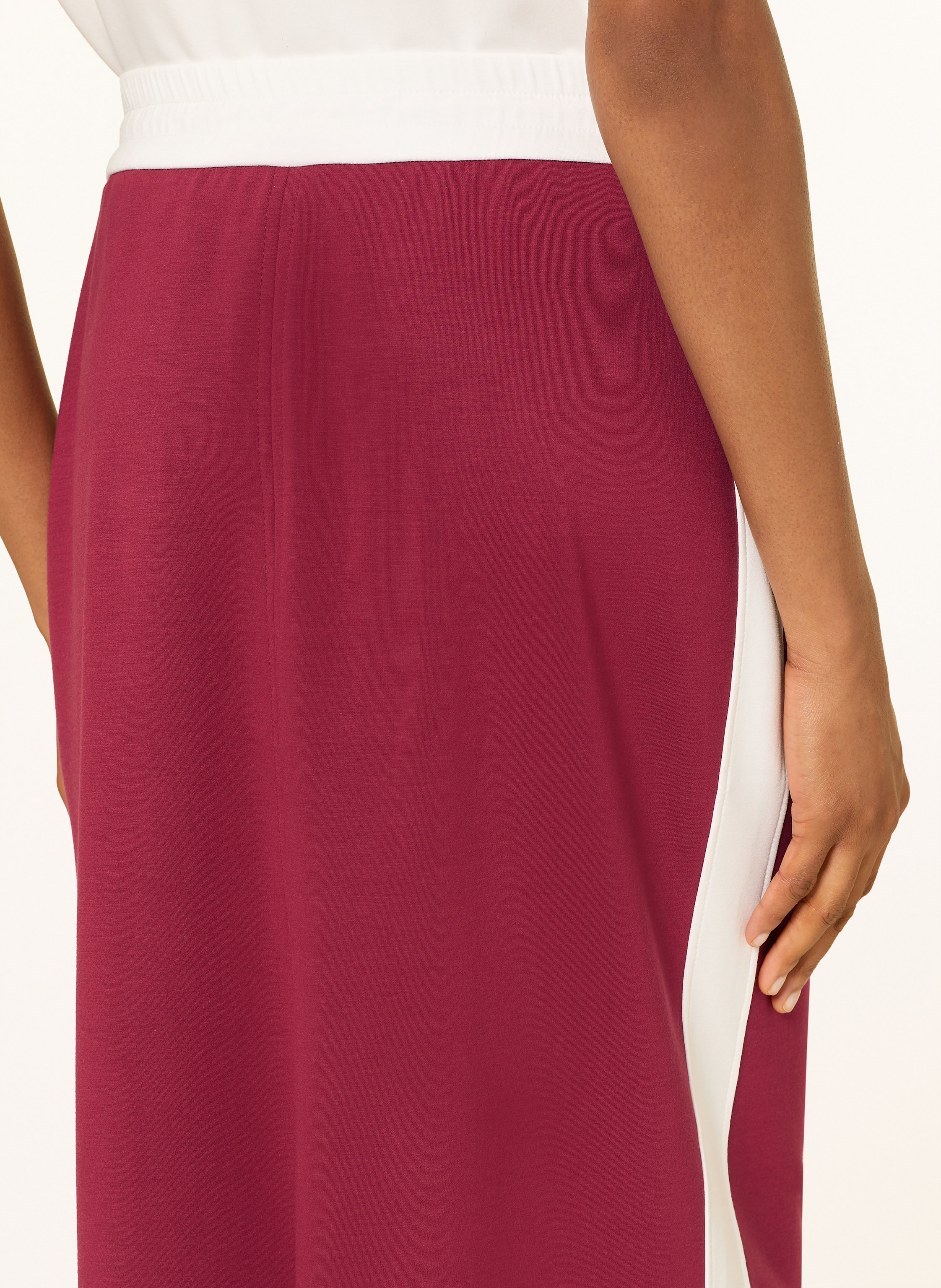 Thumbnail - Marc Cain Sweatrock Mit Galonstreifen rot