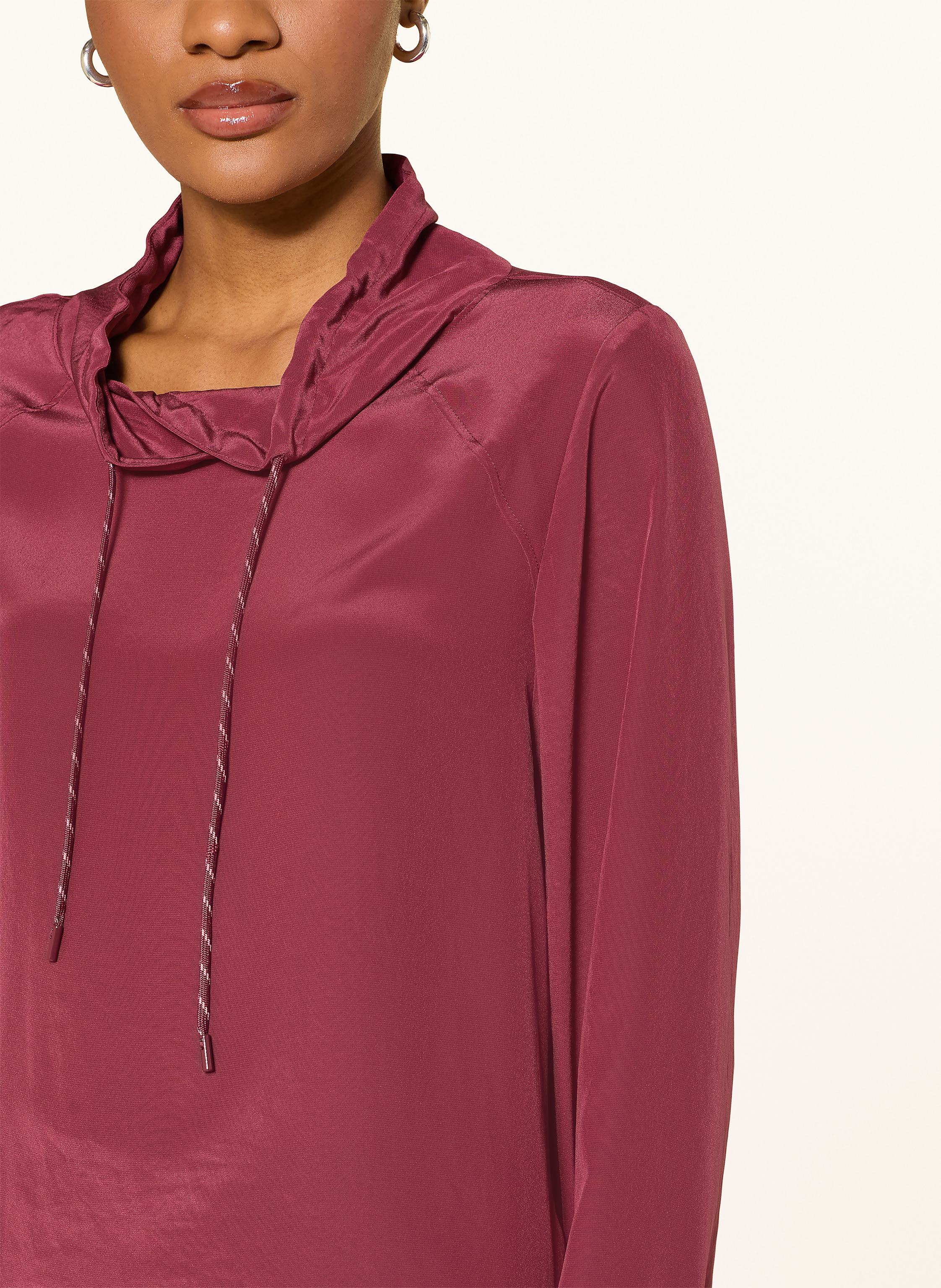 Thumbnail - Marc Cain Blusenshirt Aus Satin rot