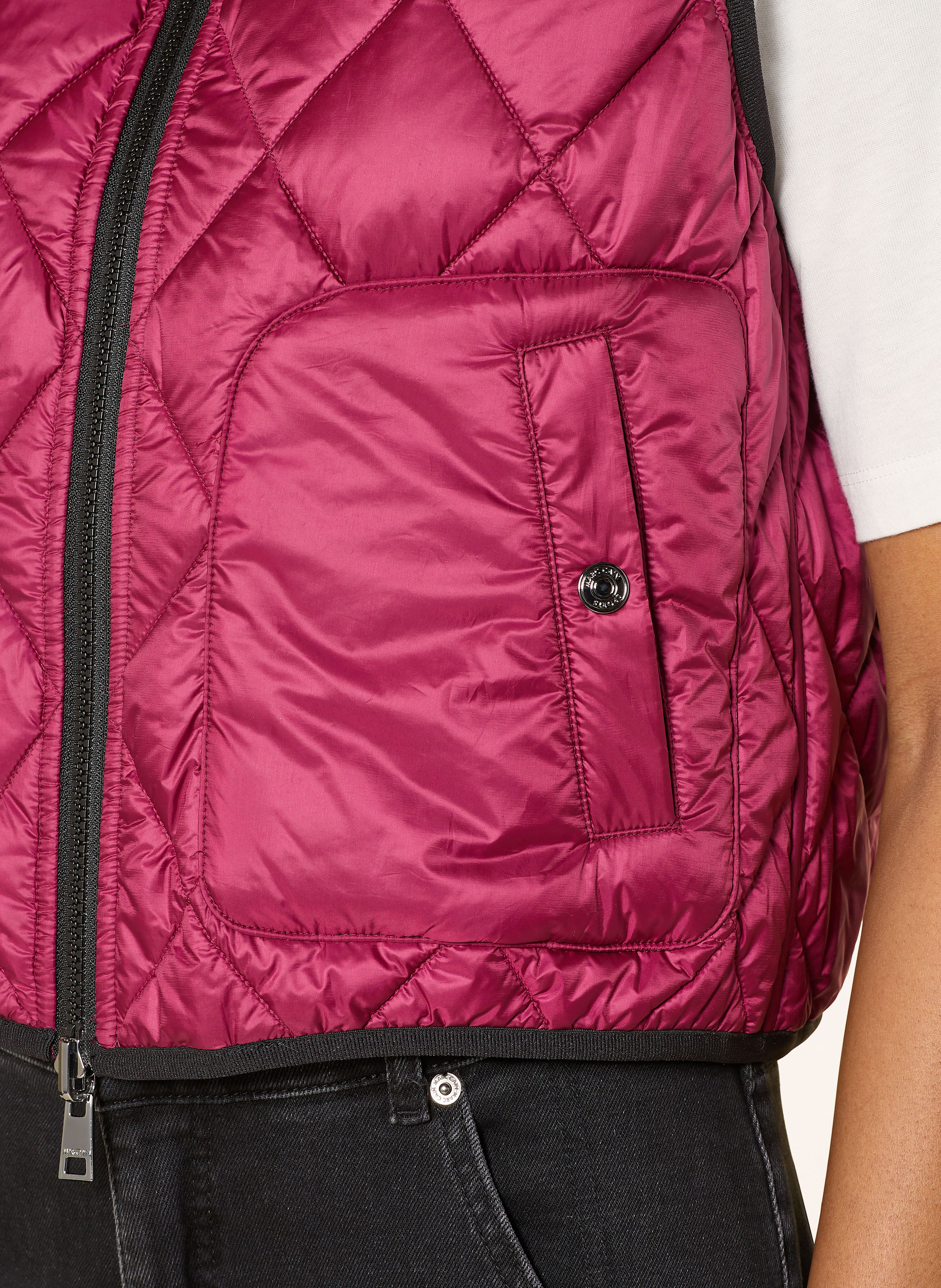 Thumbnail - Marc Cain Steppweste Zum Wenden rot