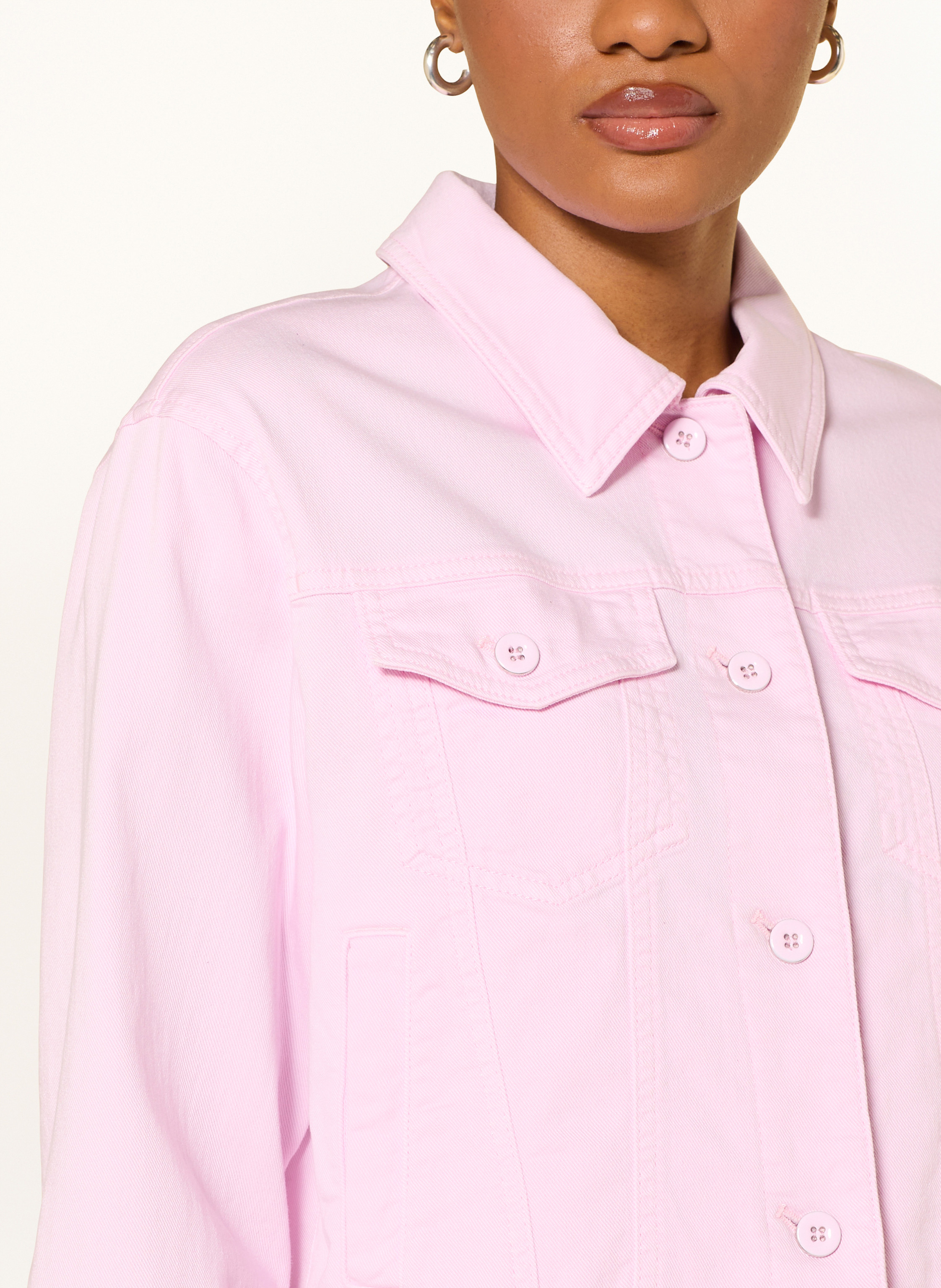 Thumbnail - Marc Cain Jeansjacke pink