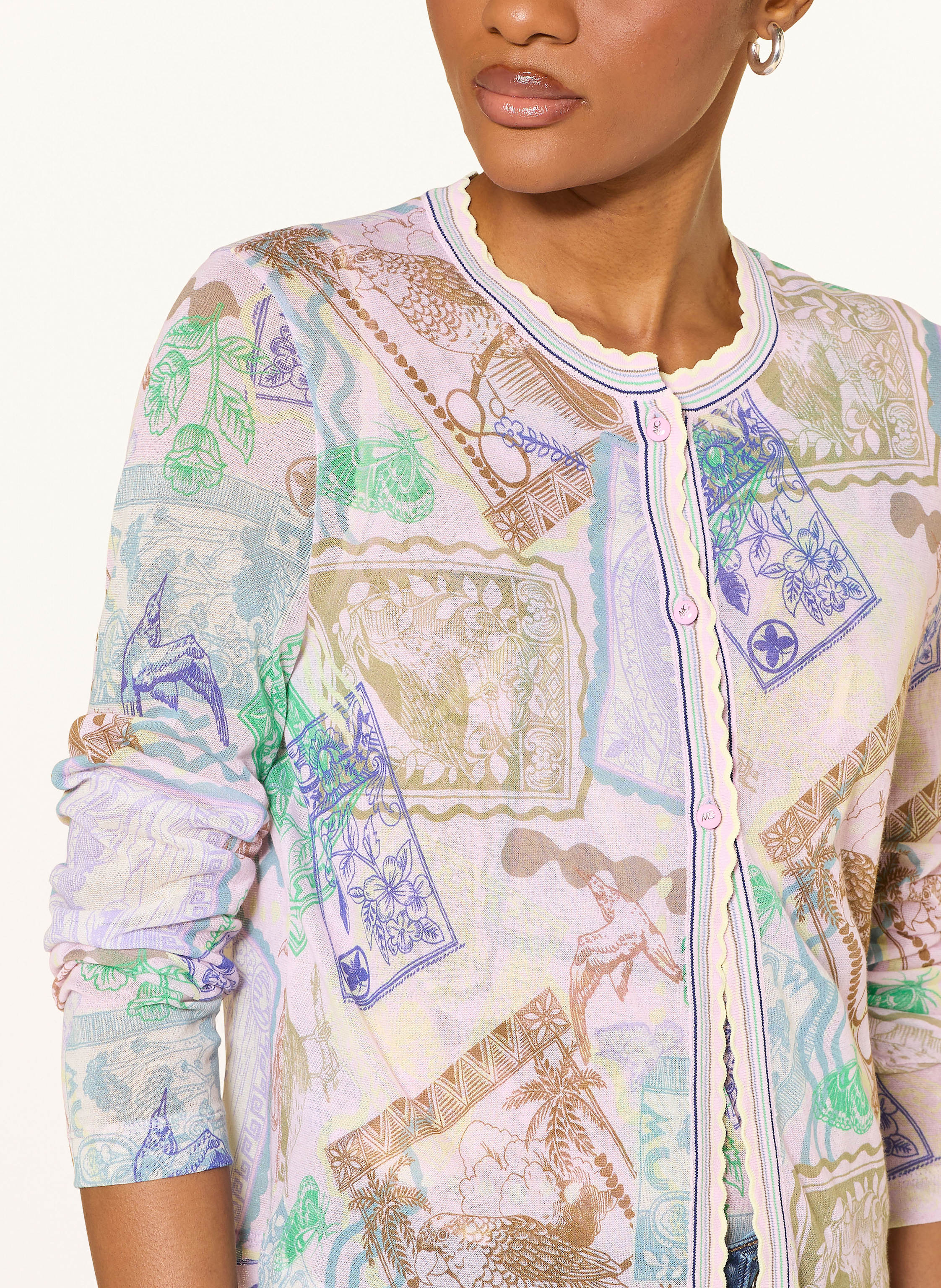 Thumbnail - Marc Cain Strickjacke pink