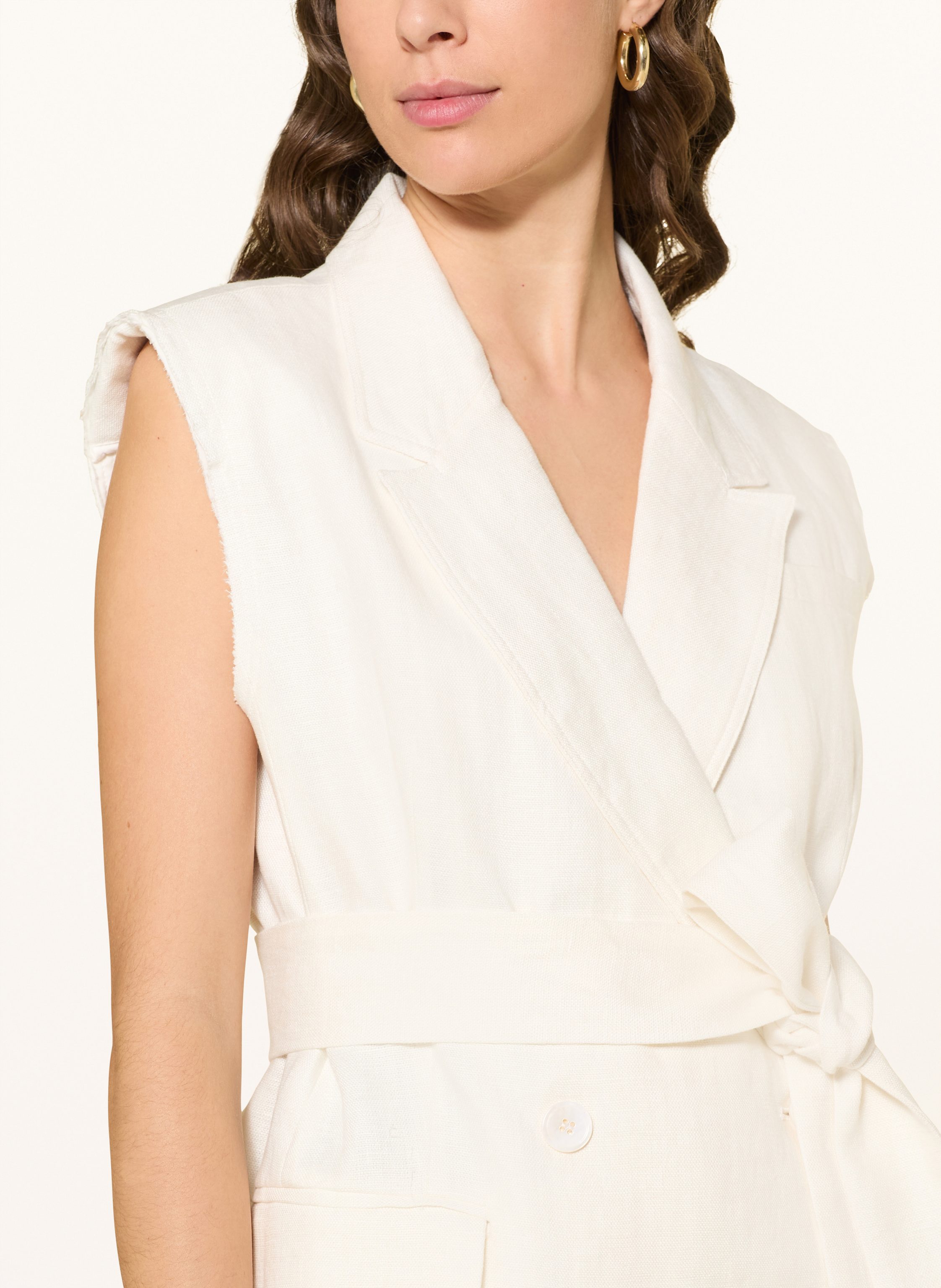 Thumbnail - Mrs & Hugs Blazerweste weiss