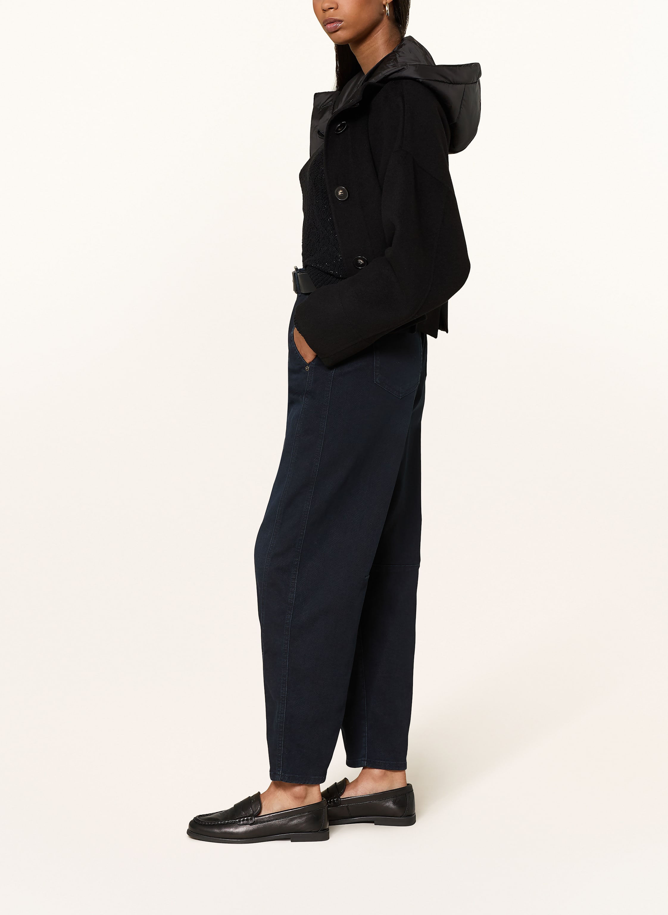 Thumbnail - Marc Cain Barrel Jeans Ruma blau