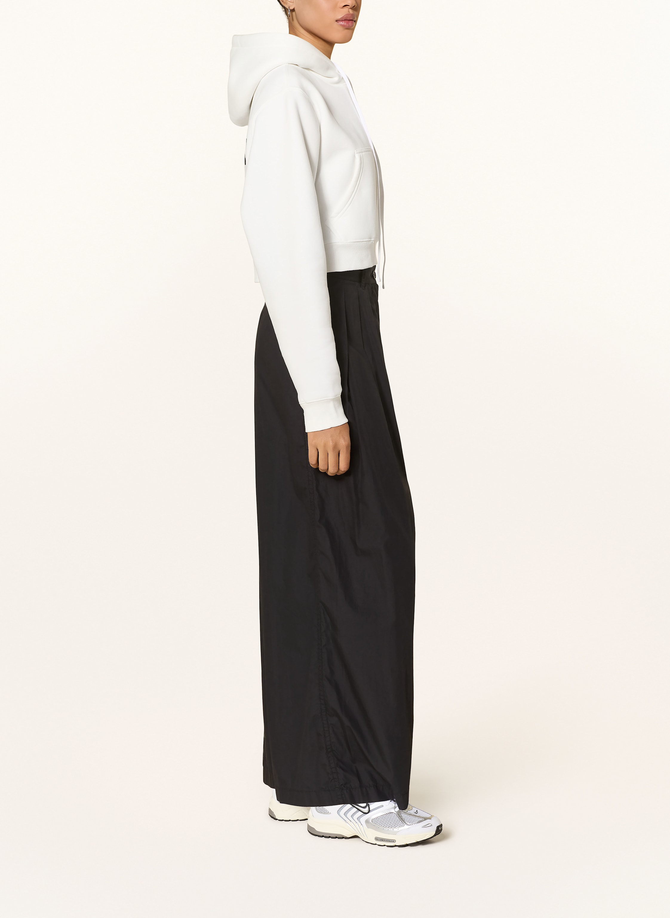 Thumbnail - Another Cotton Lab Cropped-Hoodie weiss