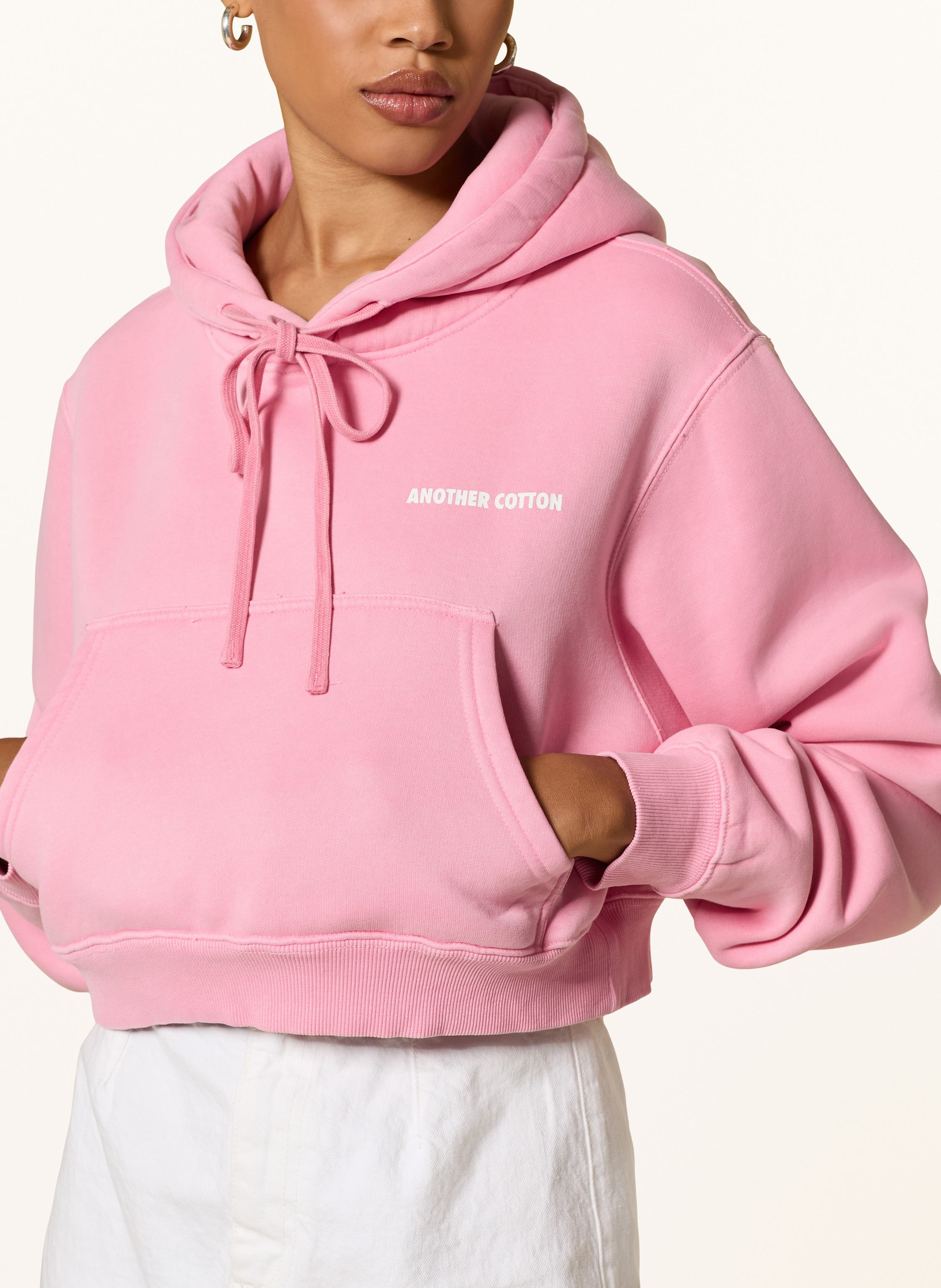 Thumbnail - Another Cotton Lab Cropped-Hoodie pink