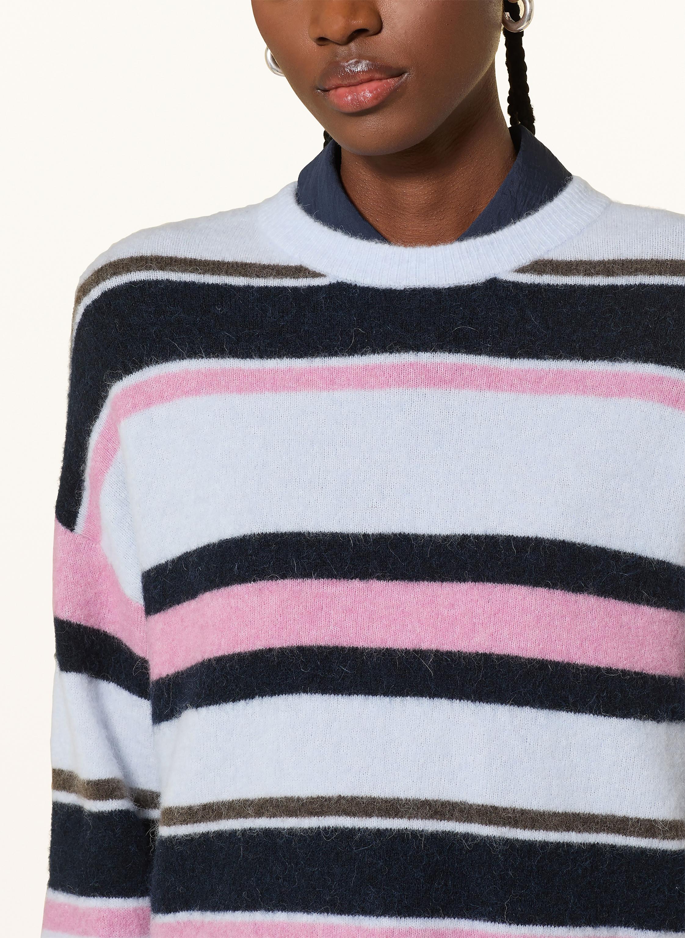 Thumbnail - Samsøe  Samsøe Pullover Sanoura Mit Alpaka blau