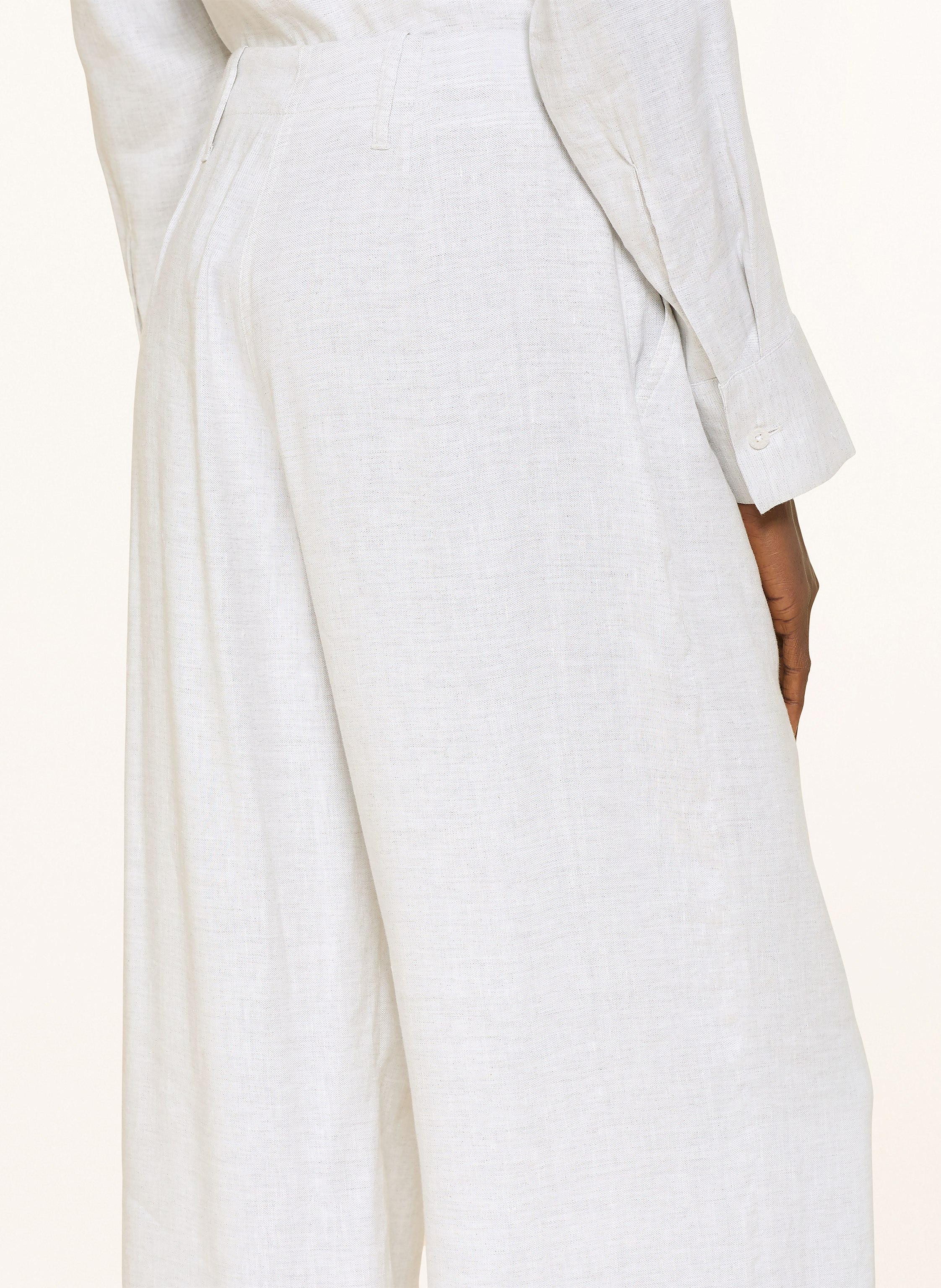 Thumbnail - Samsøe Samsøe Marlenehose Saiben grau