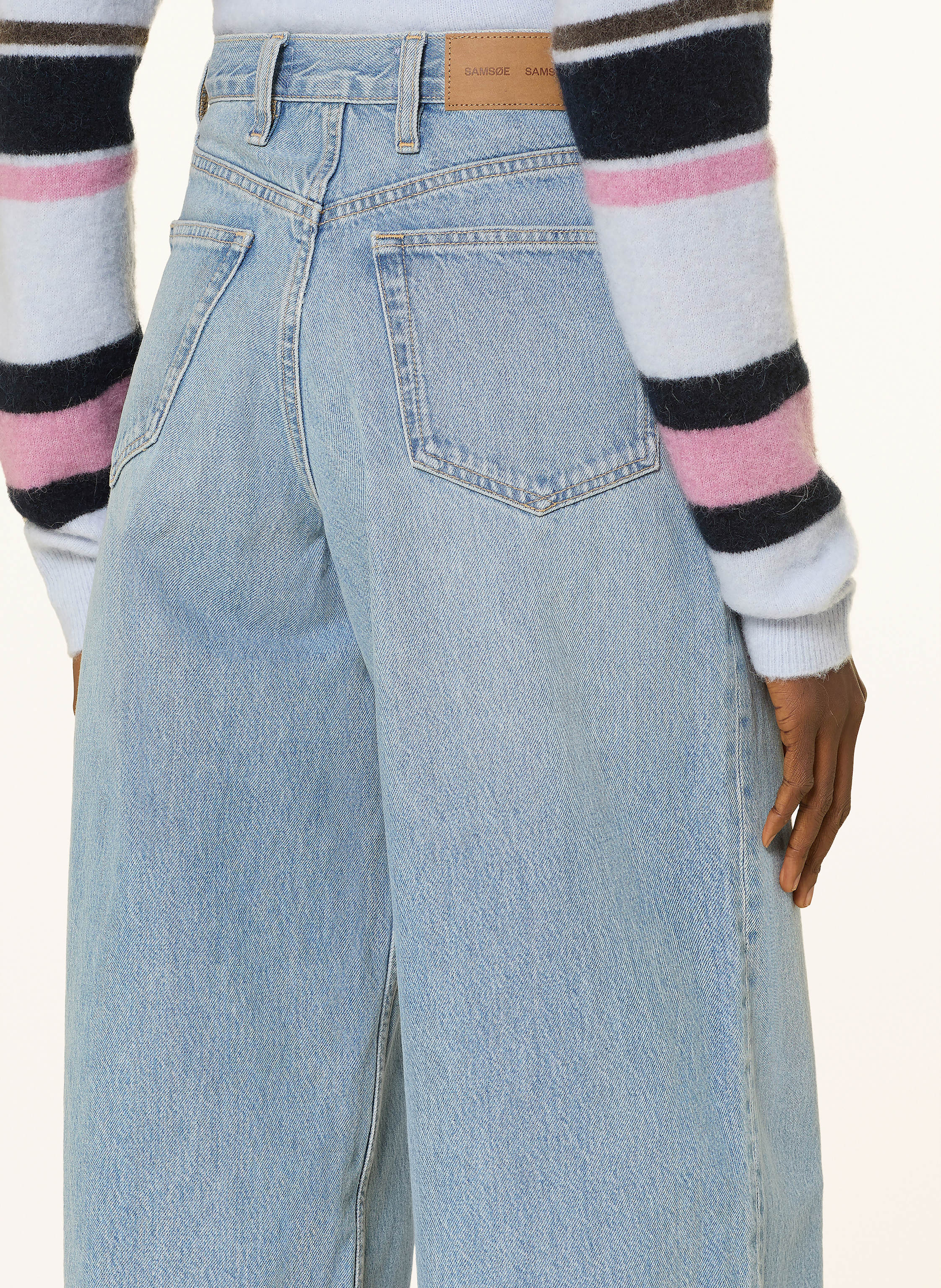 Thumbnail - Samsøe  Samsøe 3/4-Jeans Saharper blau