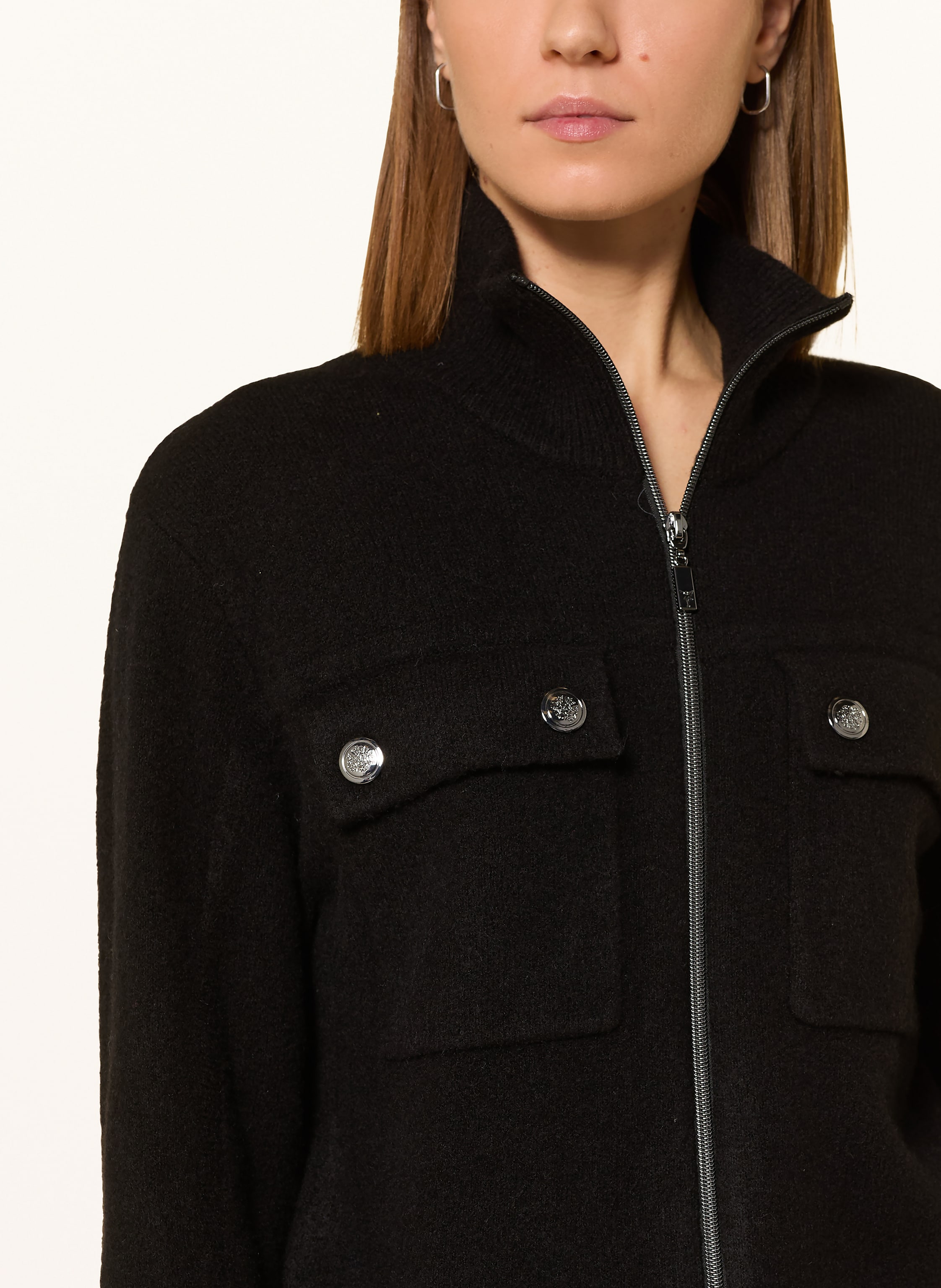 Thumbnail - Monari Strickjacke schwarz