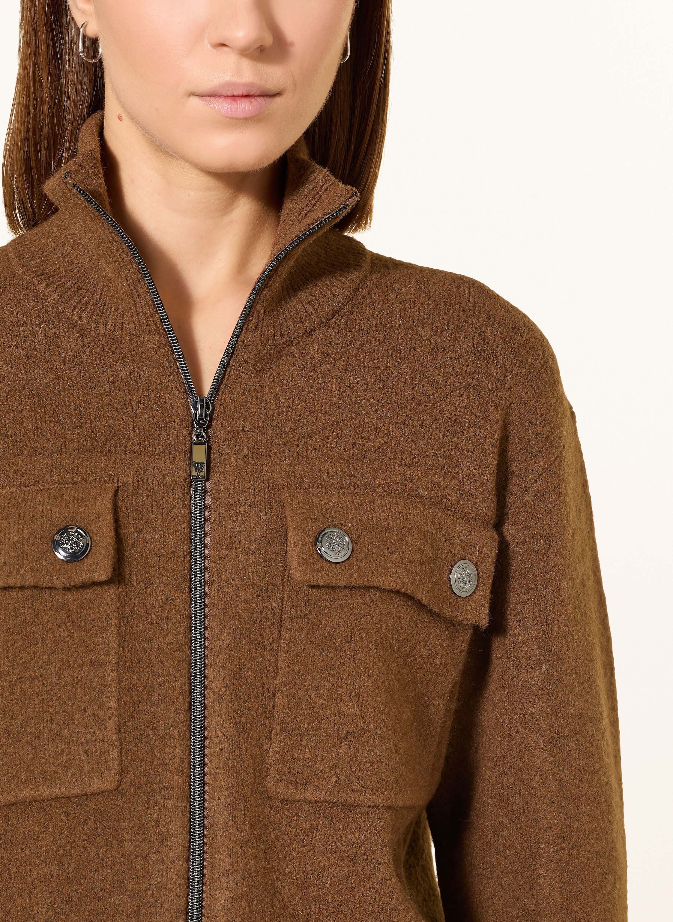 Thumbnail - Monari Strickjacke braun