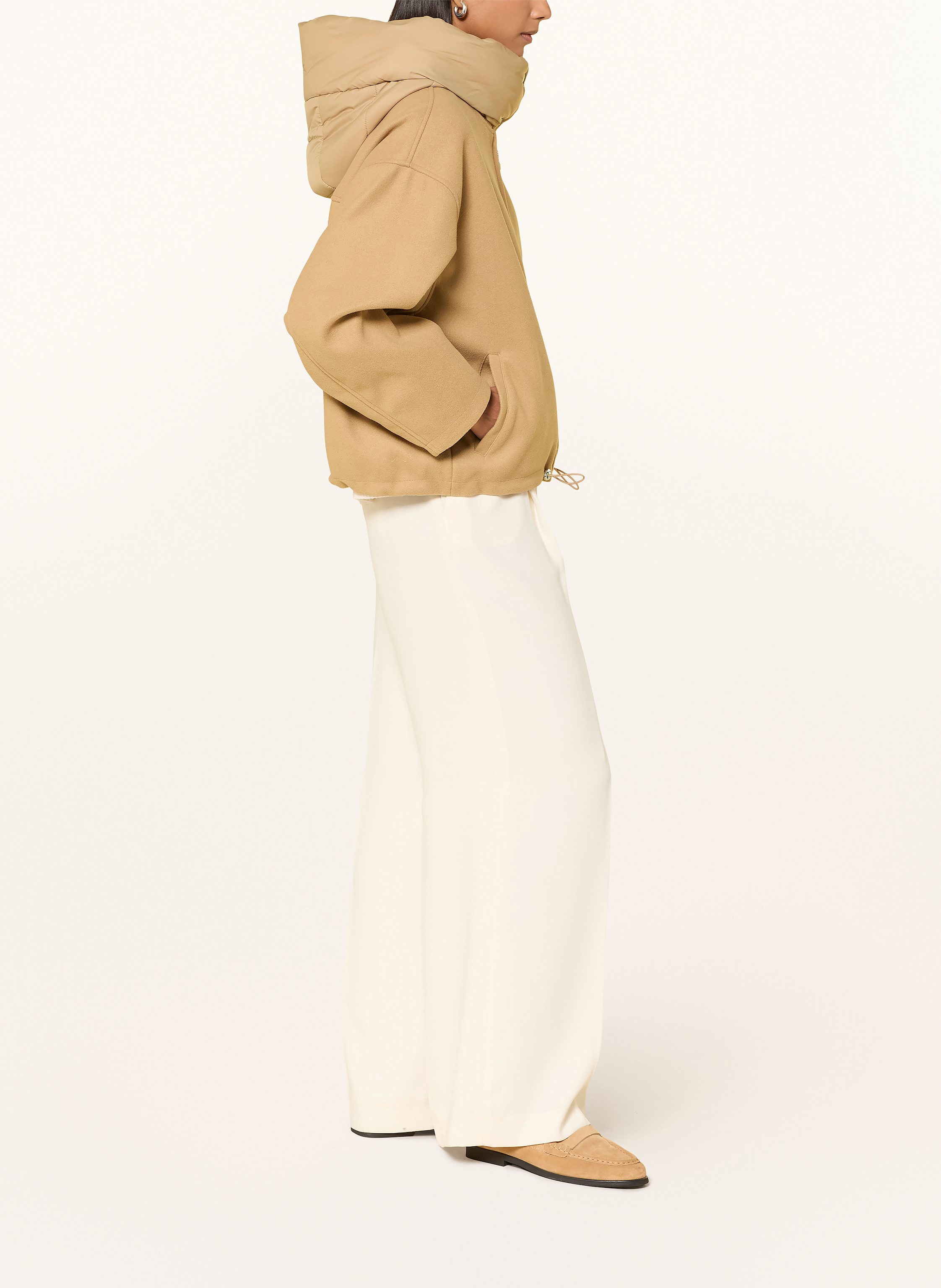 Thumbnail - Monari Jacke Mit Abnehmbarer Kapuze braun