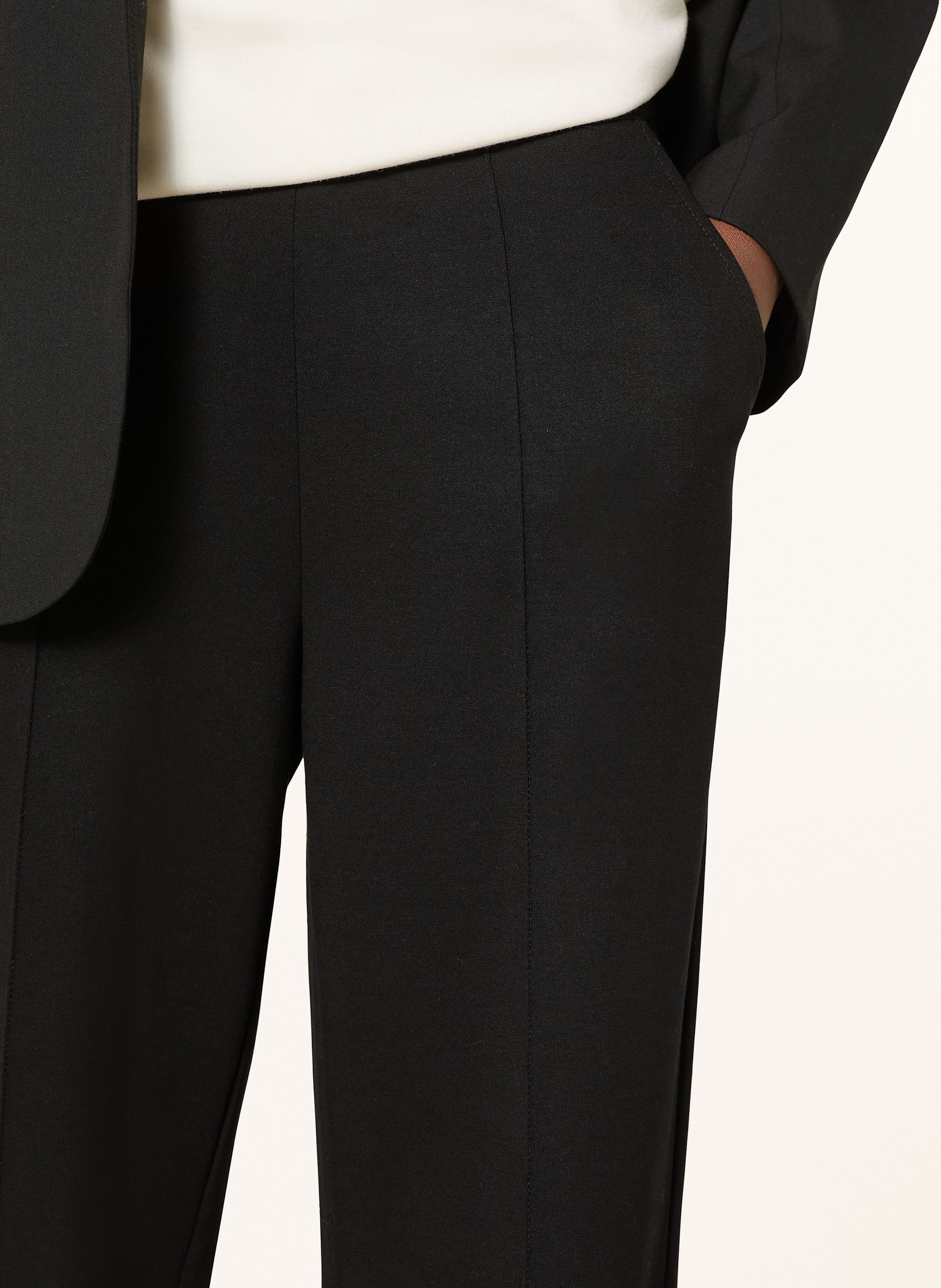 Thumbnail - Monari Marlenehose schwarz