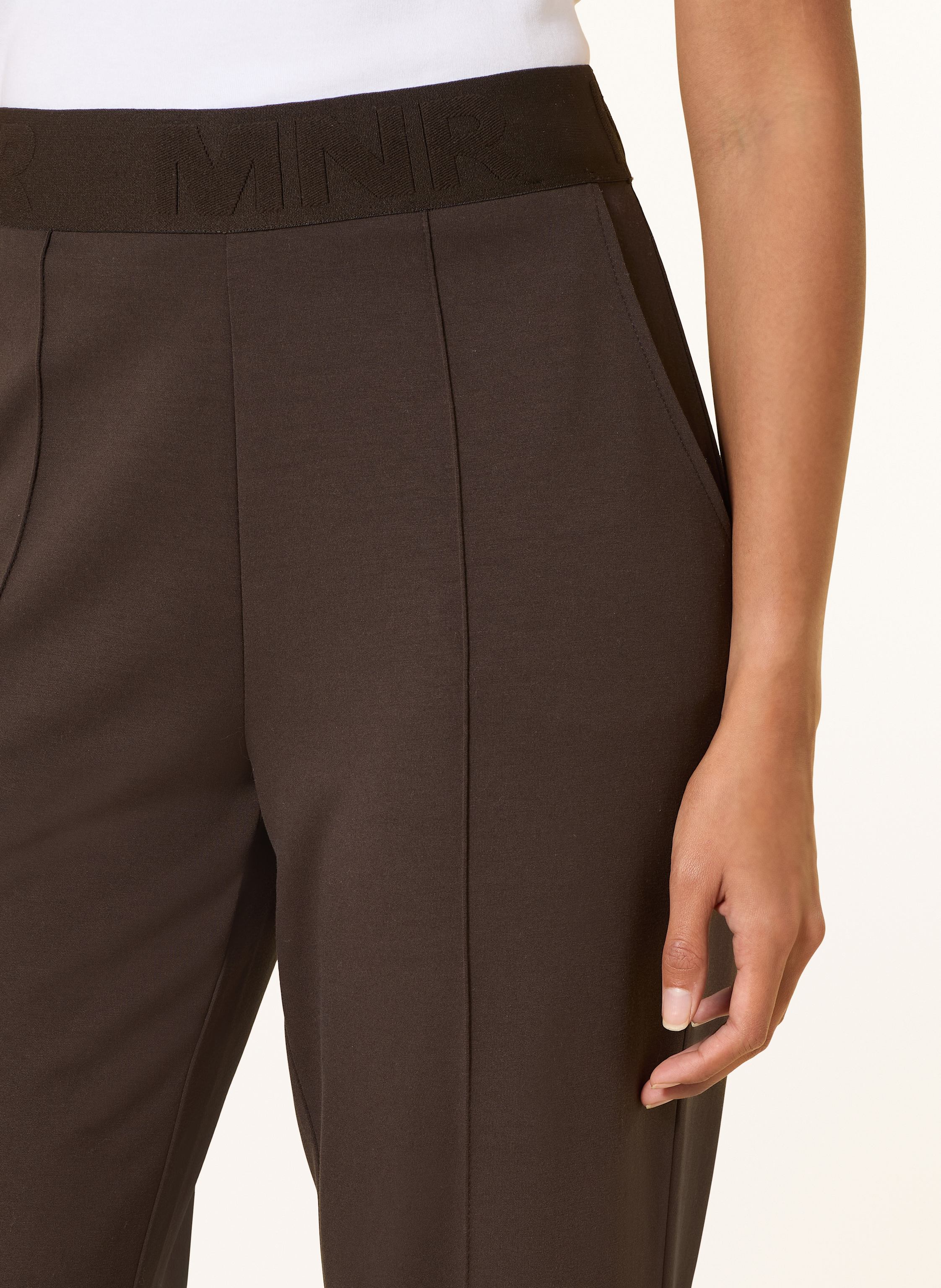 Thumbnail - Monari Marlenehose braun