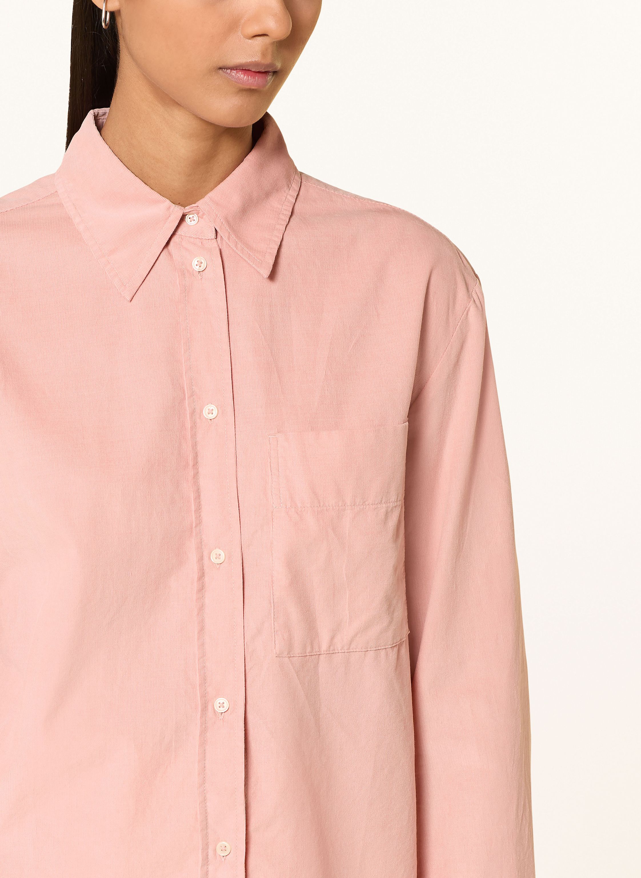 Thumbnail - Marc O'polo Hemdbluse Aus Cord rosa