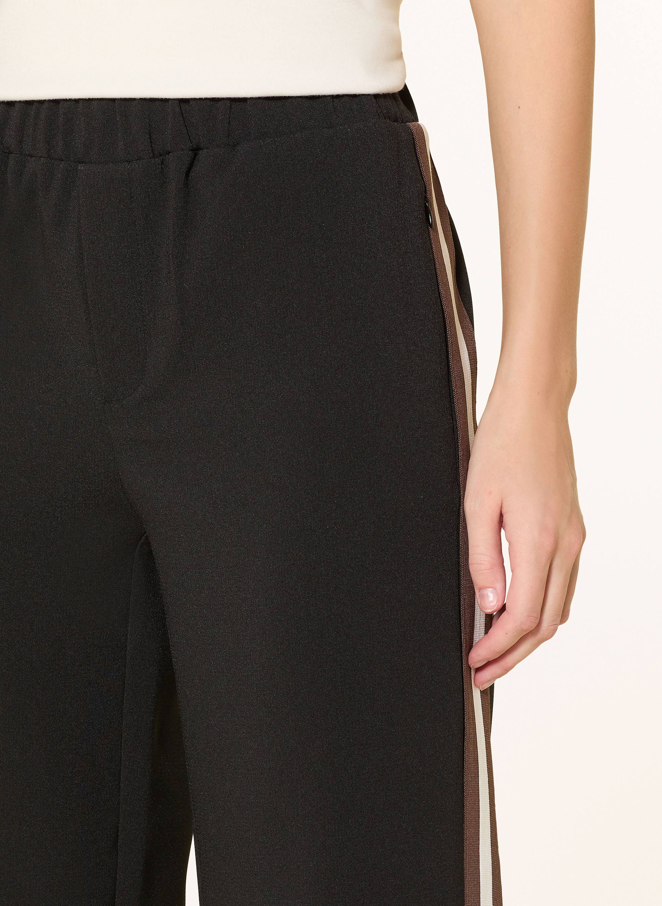 Thumbnail - Monari Hose Mit Galonstreifen schwarz