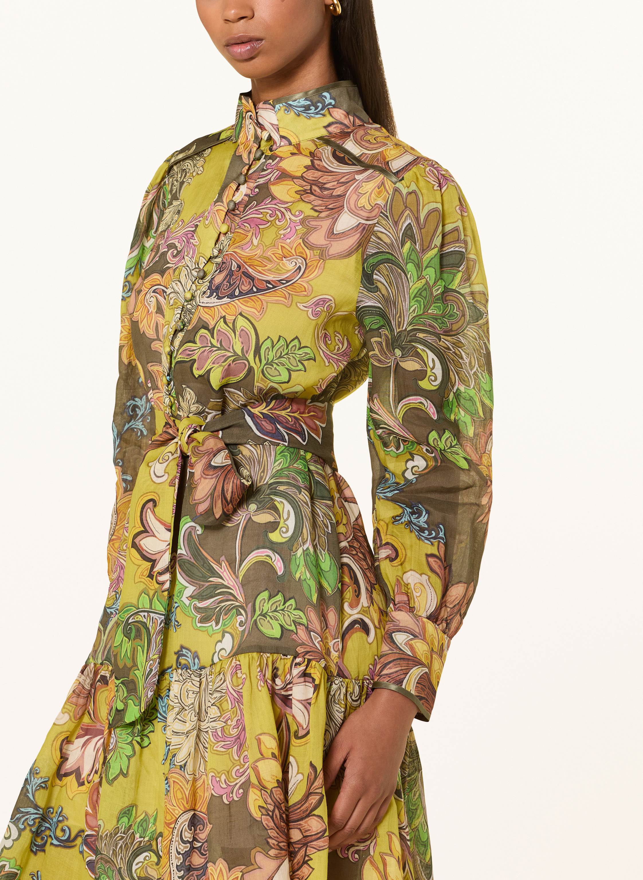 Thumbnail - Anna's Kleid Mit Abnehmbarer Schluppe gruen