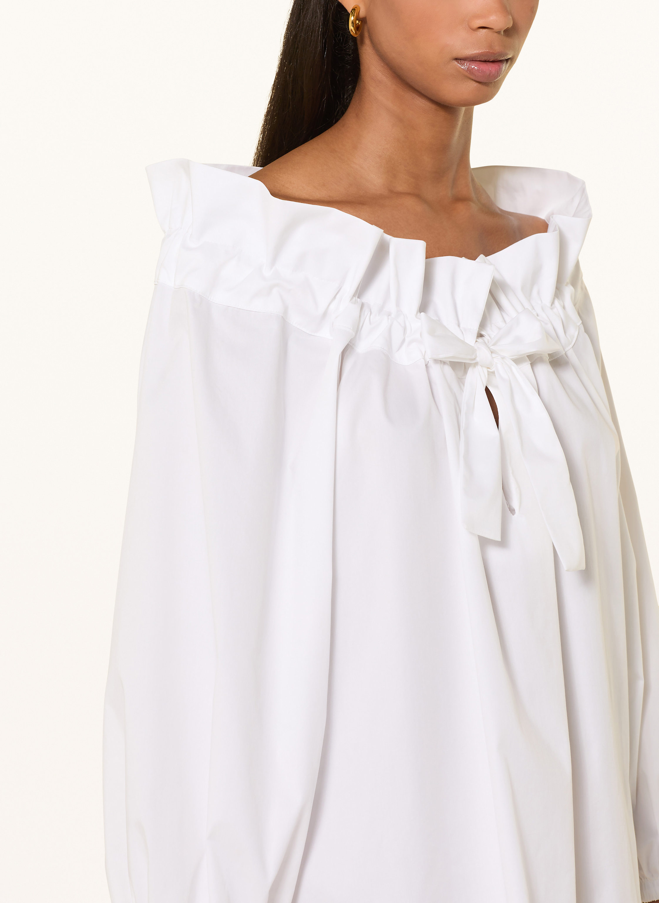 Thumbnail - Anna's Kleid Mit Rüschen weiss