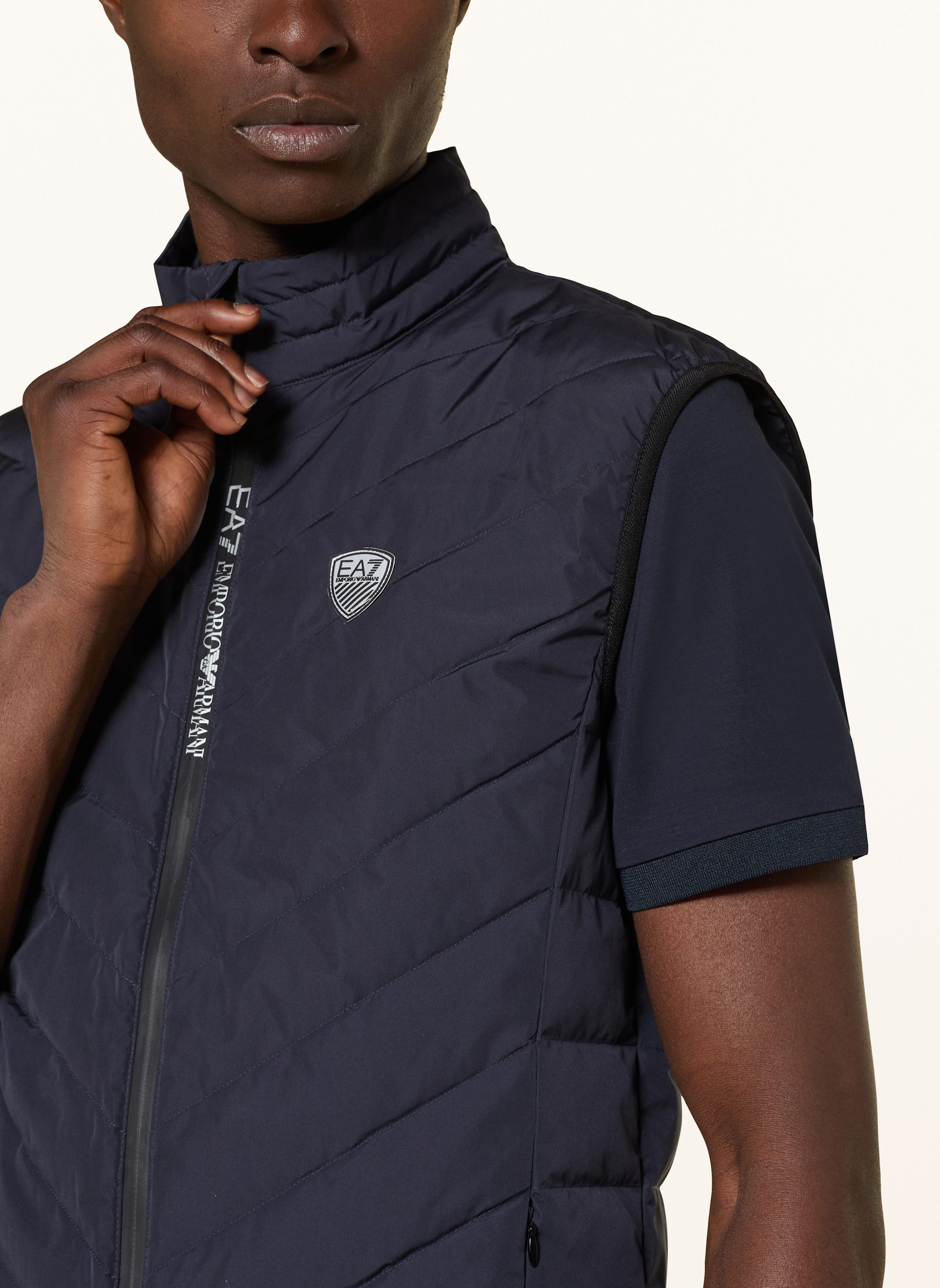 Thumbnail - ea7 Emporio Armani Daunenweste blau