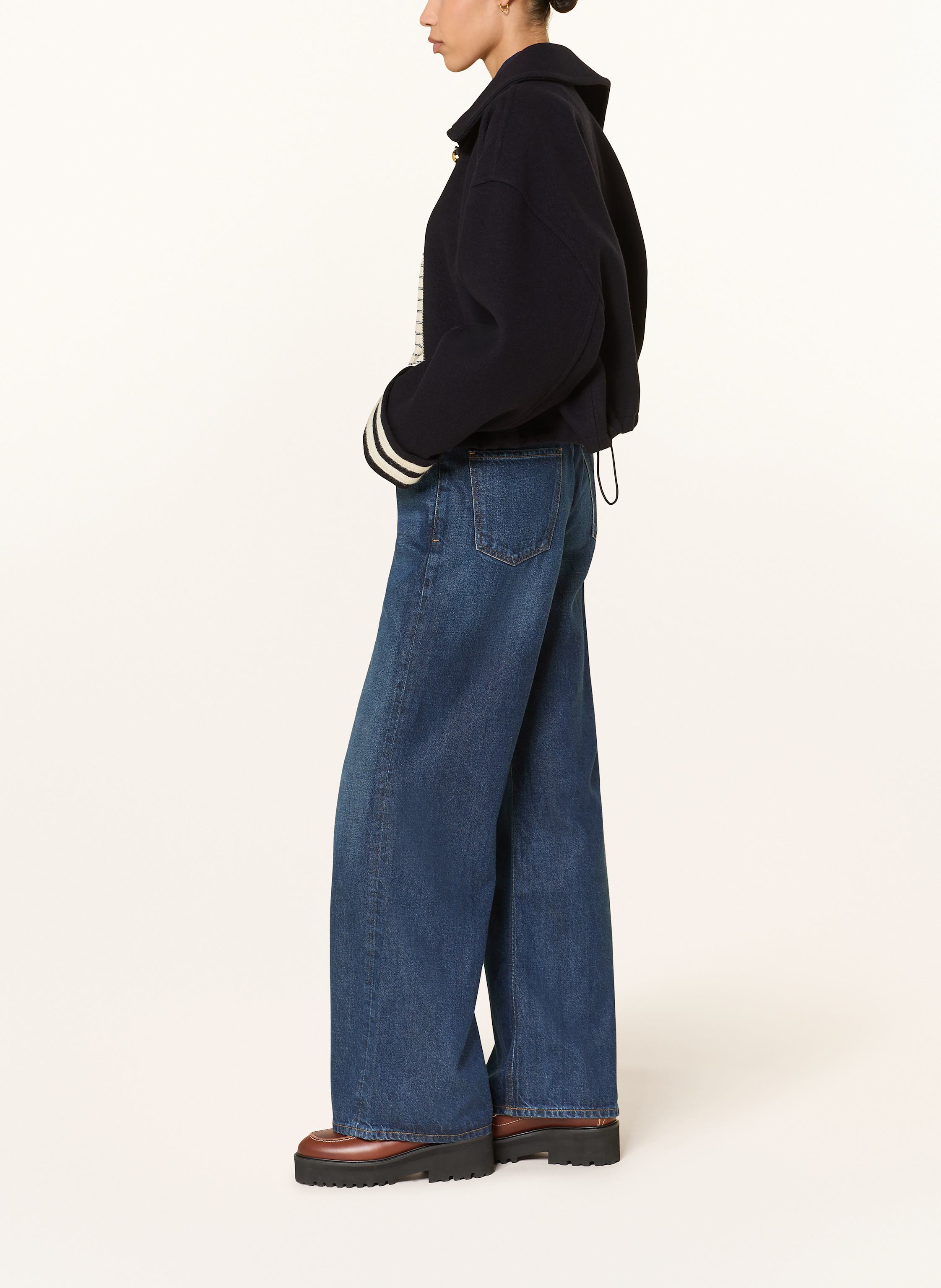 Thumbnail - Citizens Of Humanity Wide Leg Jeans Paloma blau