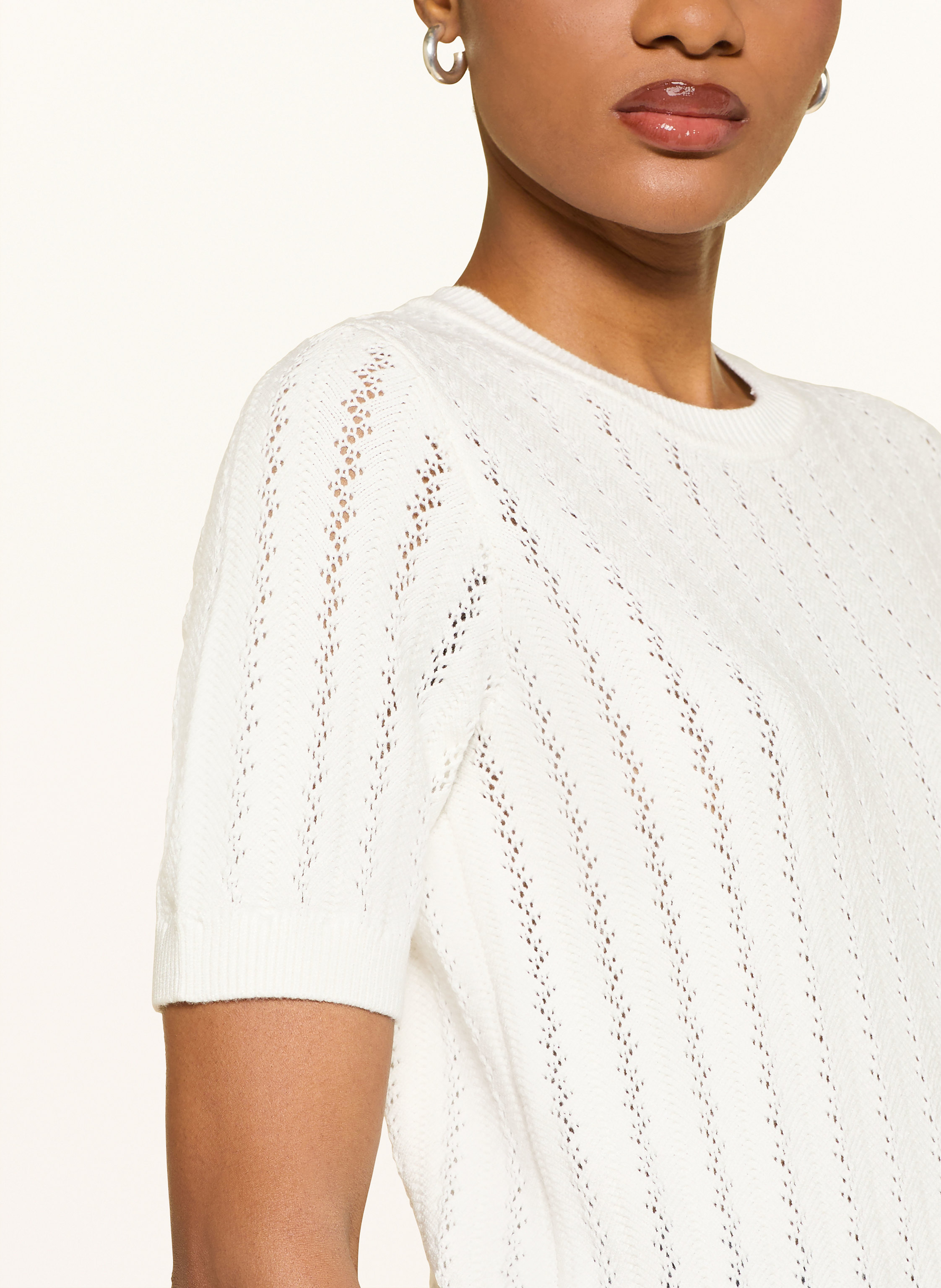 Thumbnail - Hobbs Strickshirt Calla weiss