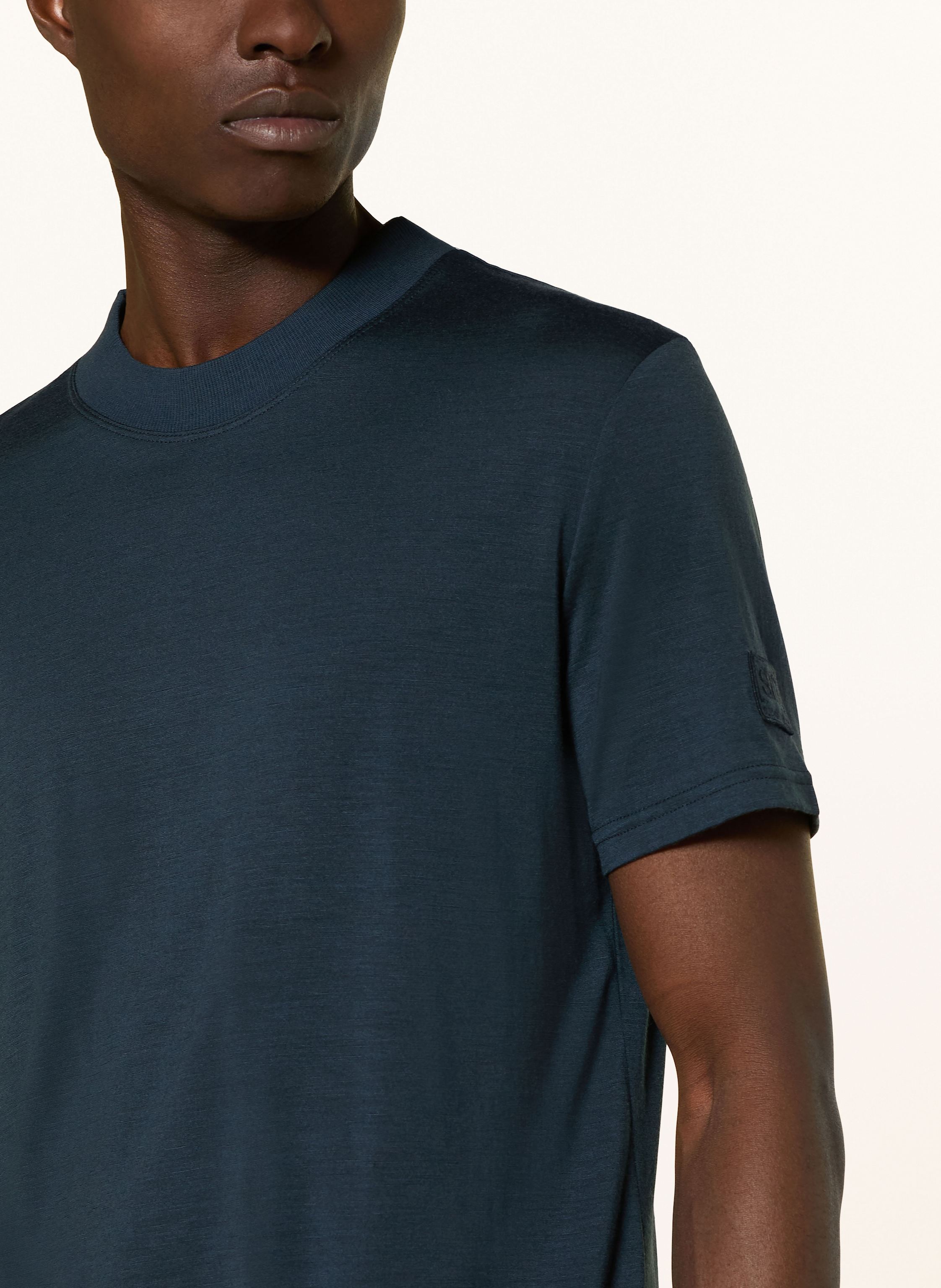 Thumbnail - Super.Natural Funktionsshirt Casual Mit Merinowolle blau