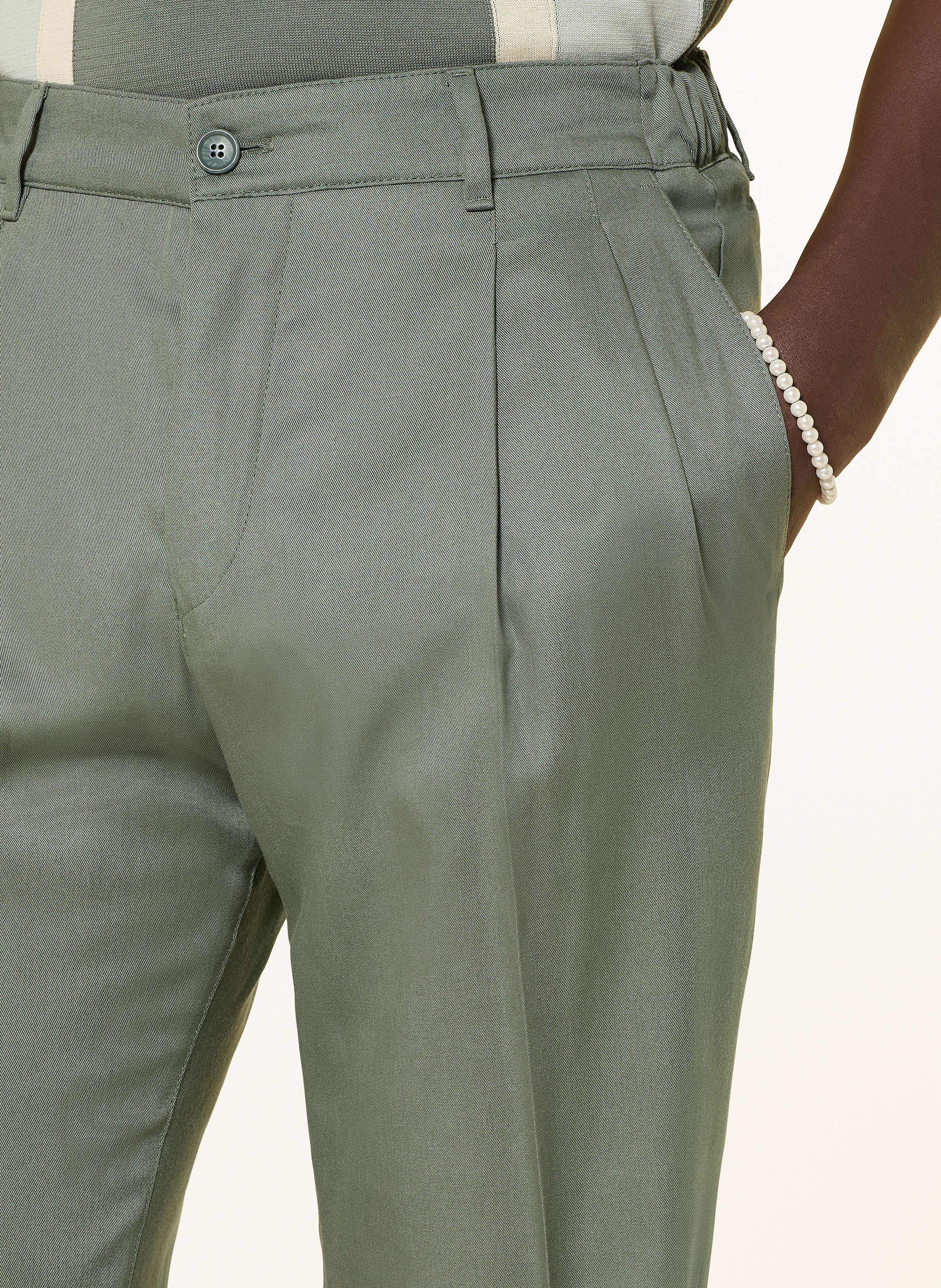 Thumbnail - Drykorn Chino Leek Regular Fit gruen