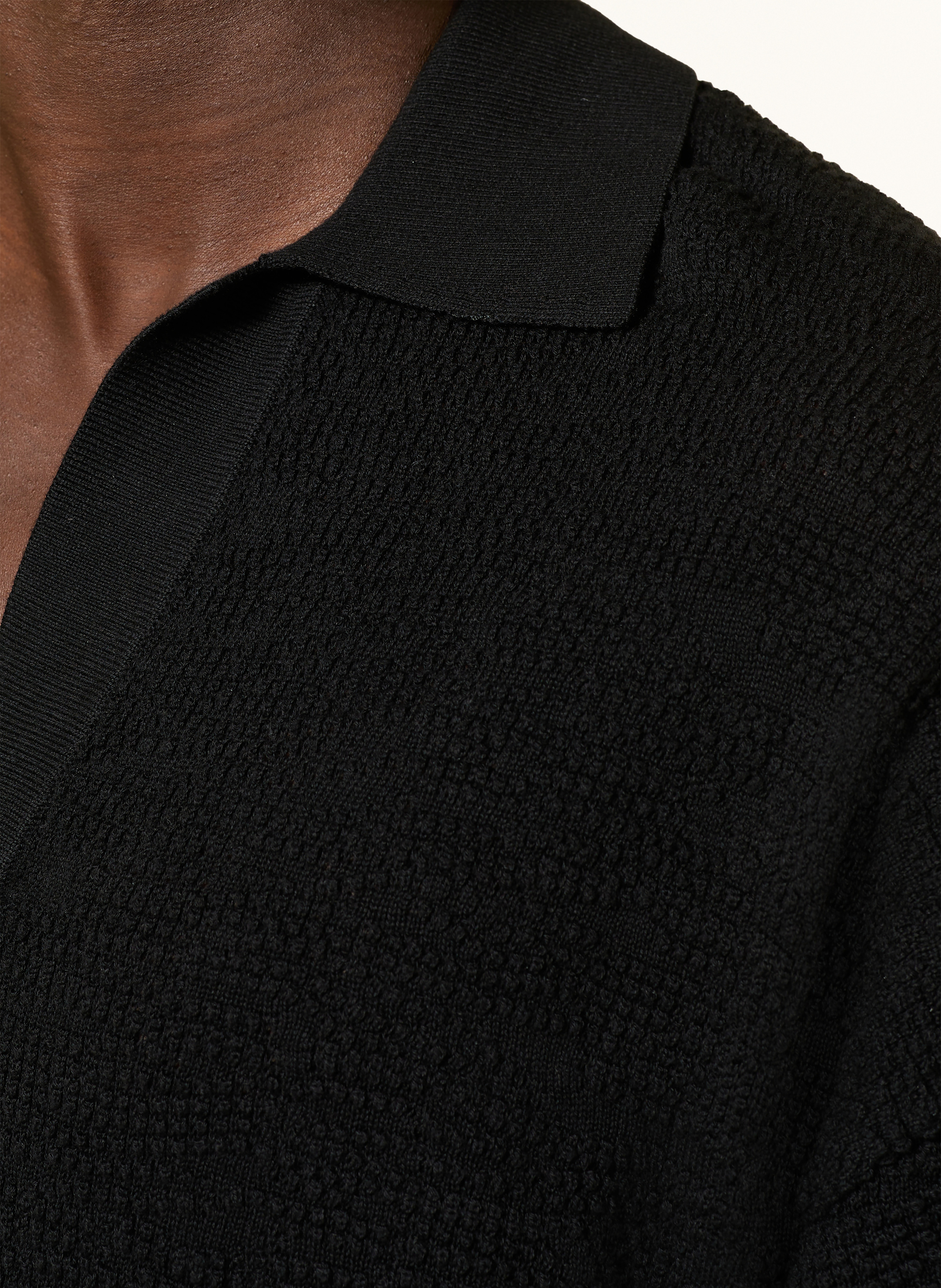 Thumbnail - Drykorn Strickshirt Laurenzzo schwarz