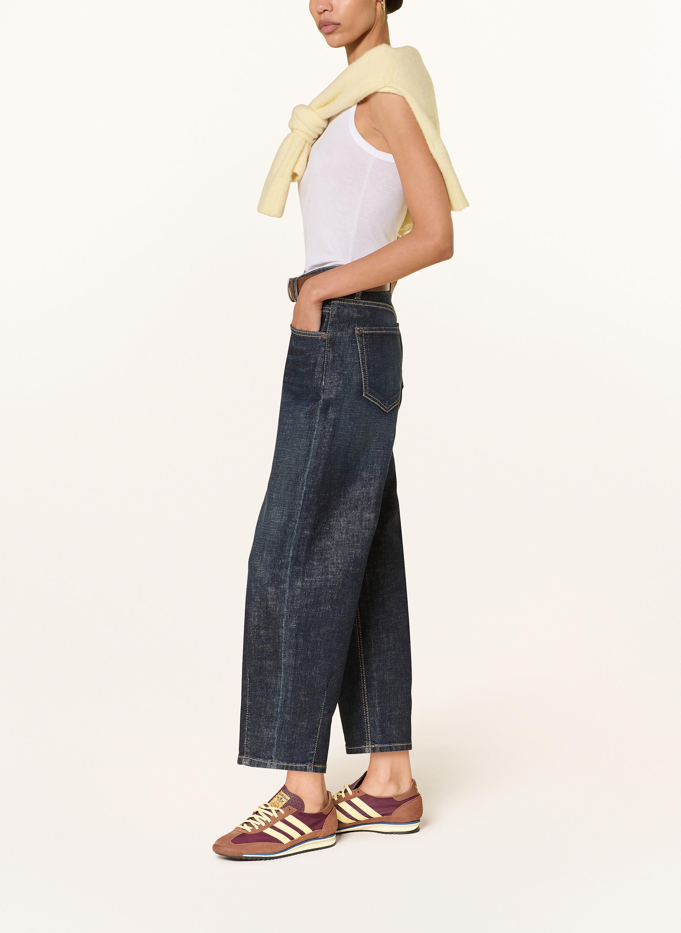Thumbnail - Cambio Cropped Jeans Elin blau