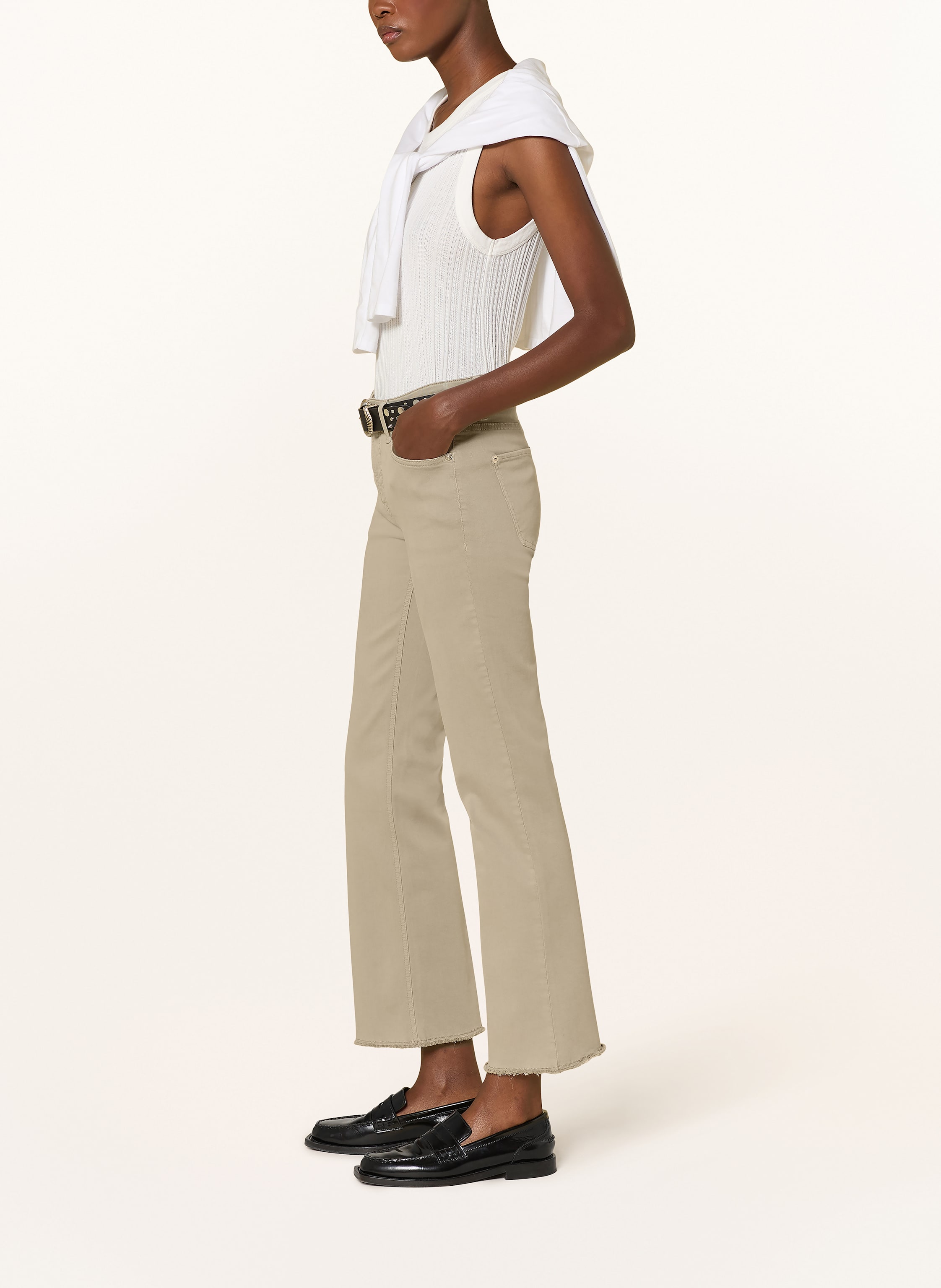 Thumbnail - Cambio Bootcut Jeans Francesca gruen