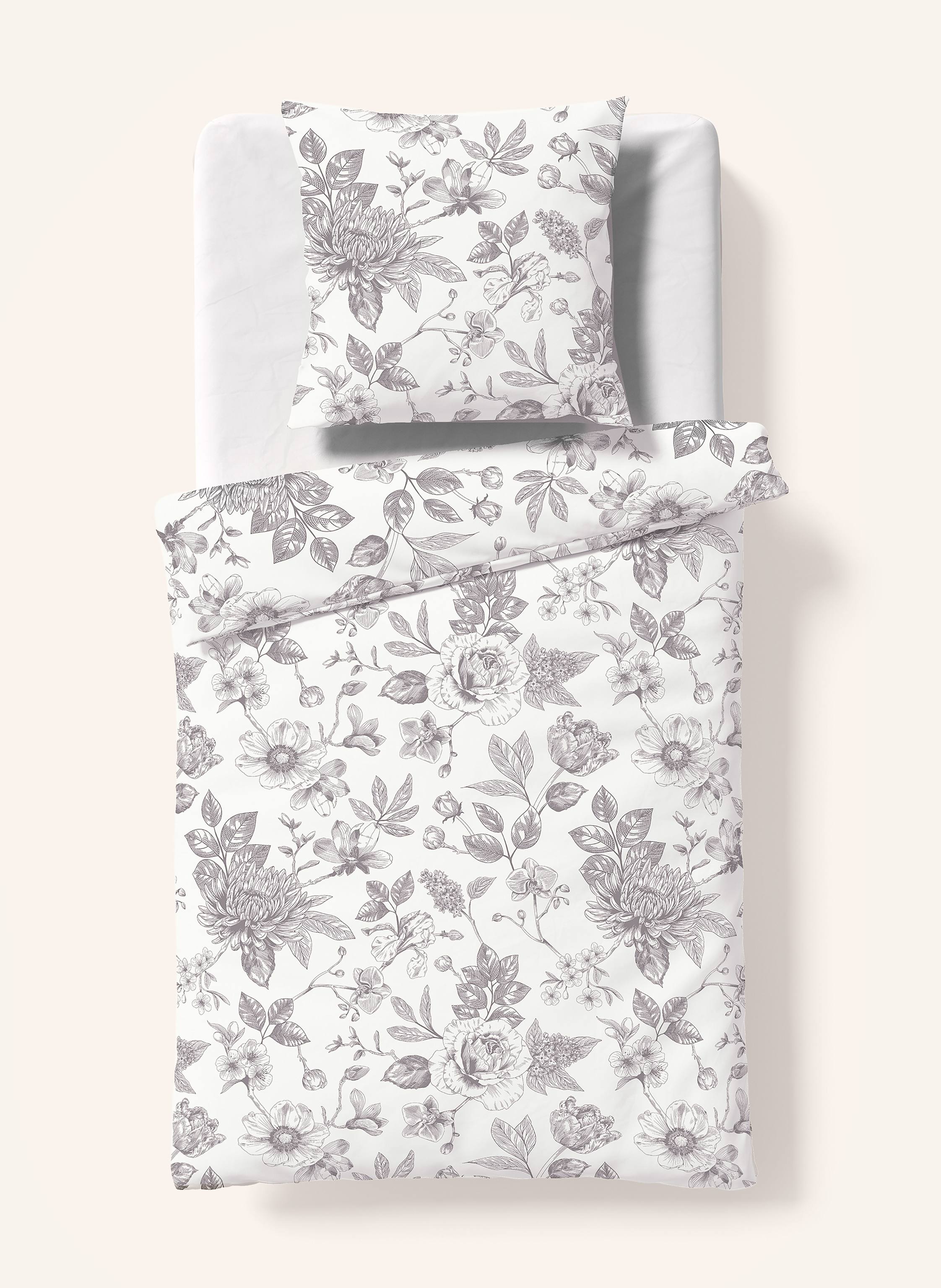 Thumbnail - Fleuresse Bettwäsche Milano D weiss