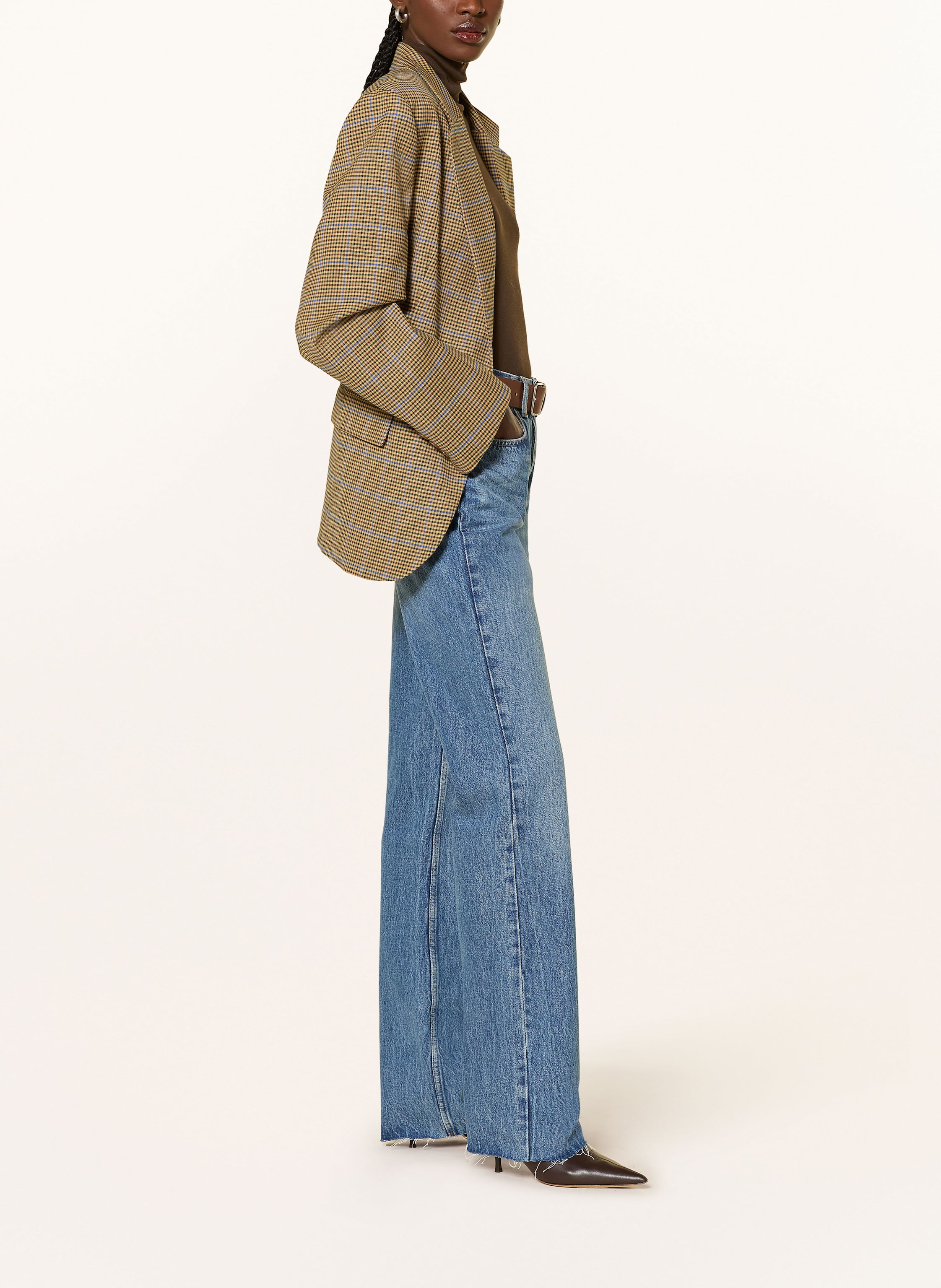 Thumbnail - The Frankie Shop Straight Jeans Dalston blau