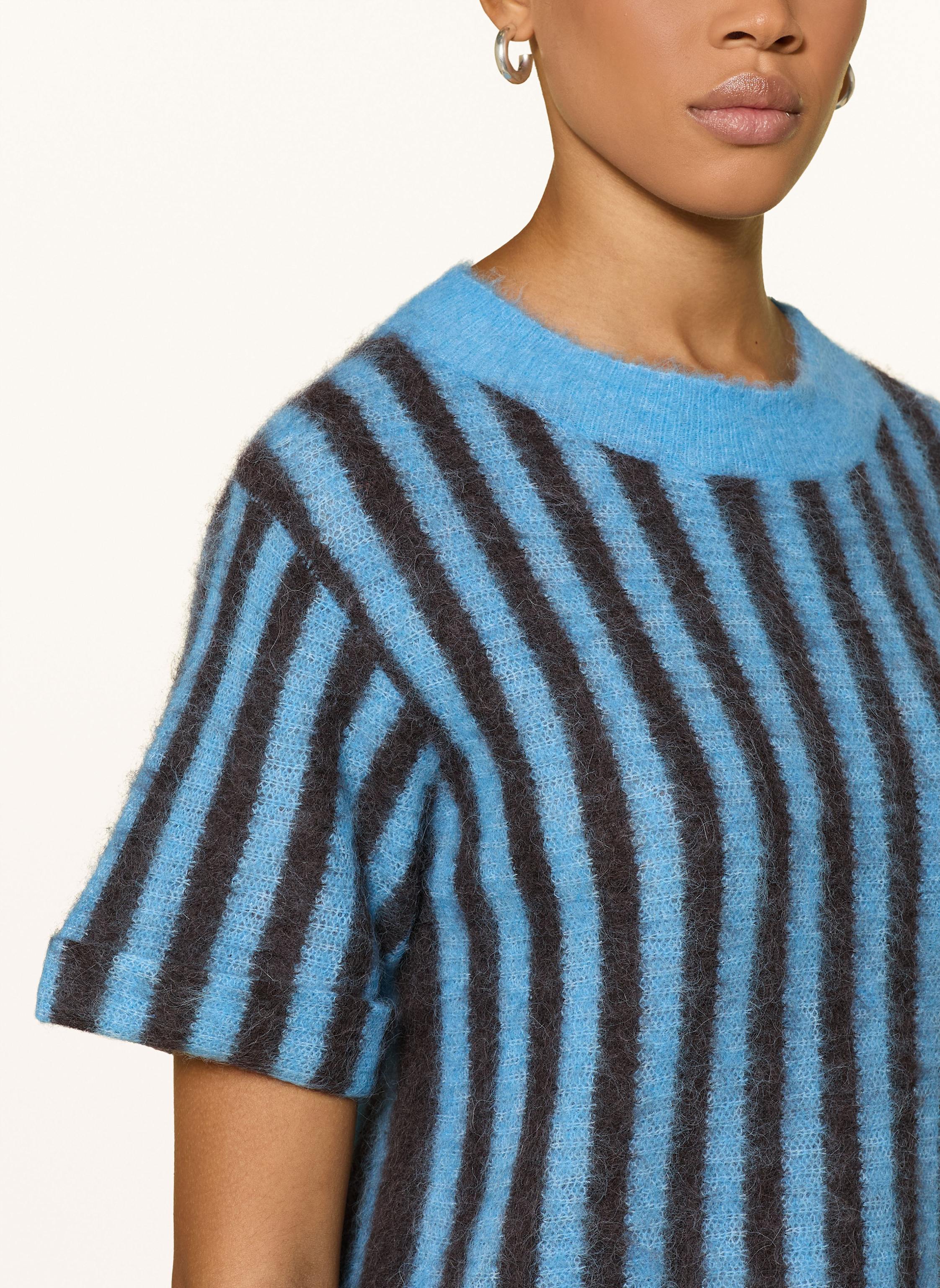 Thumbnail - American Vintage Strickshirt Mit Alpaka blau