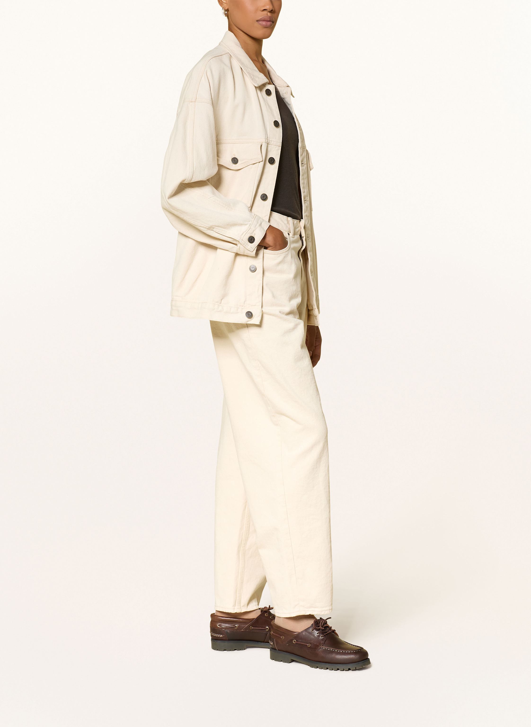 Thumbnail - American Vintage Barrel Jeans Snopdog weiss