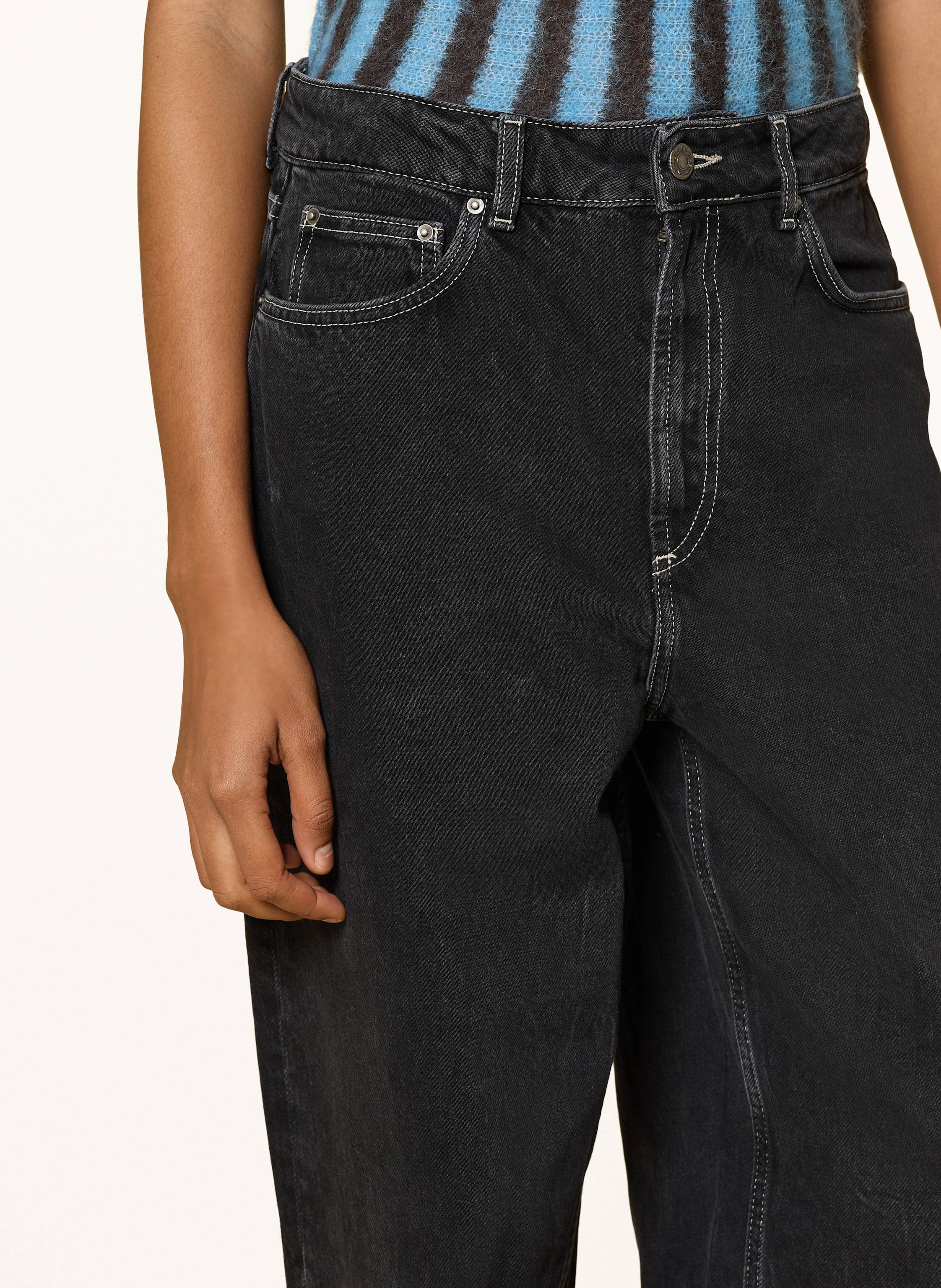 Thumbnail - American Vintage Barrel Jeans Yopday schwarz