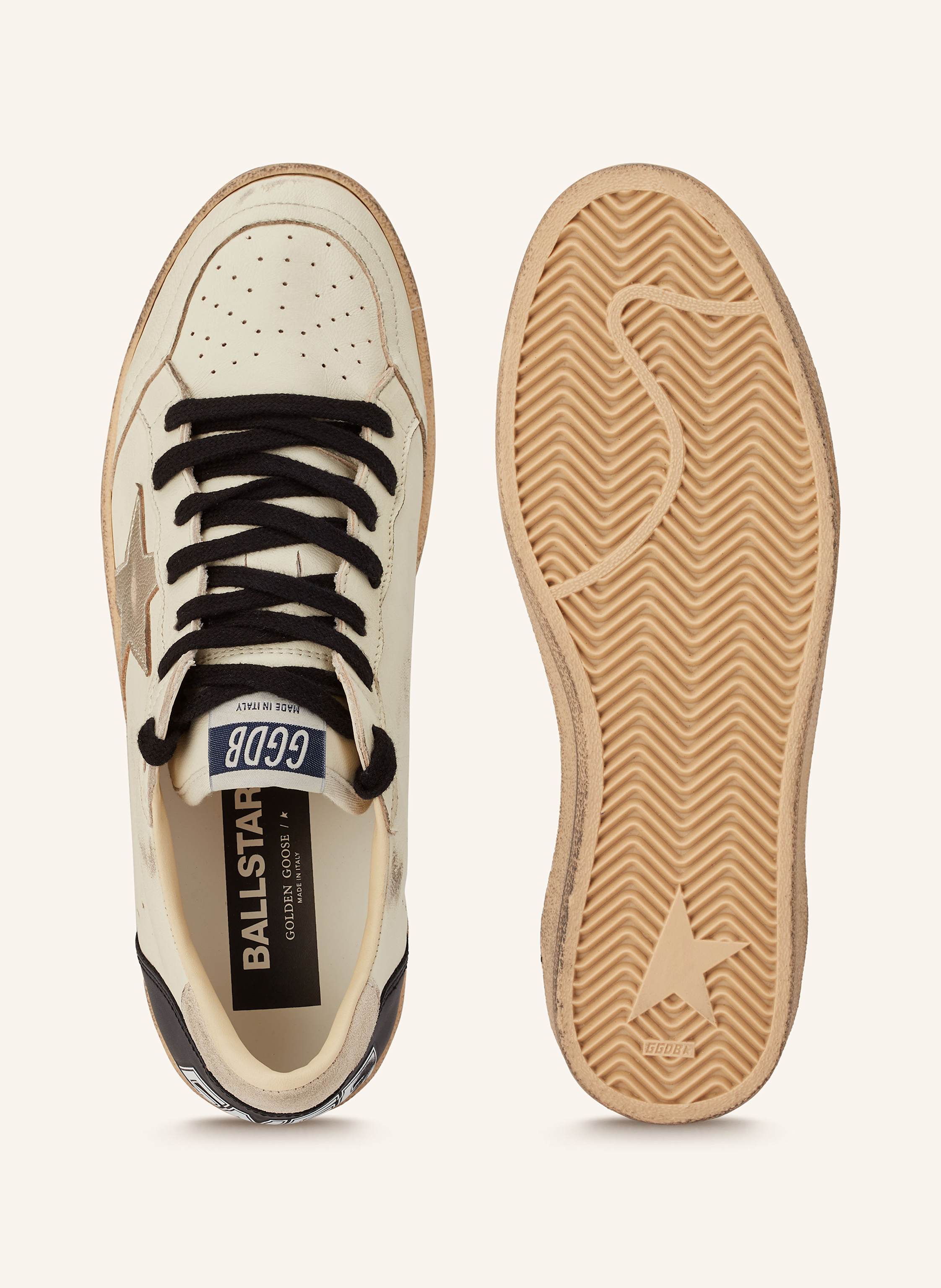 Thumbnail - Golden Goose Sneaker Ball Star weiss